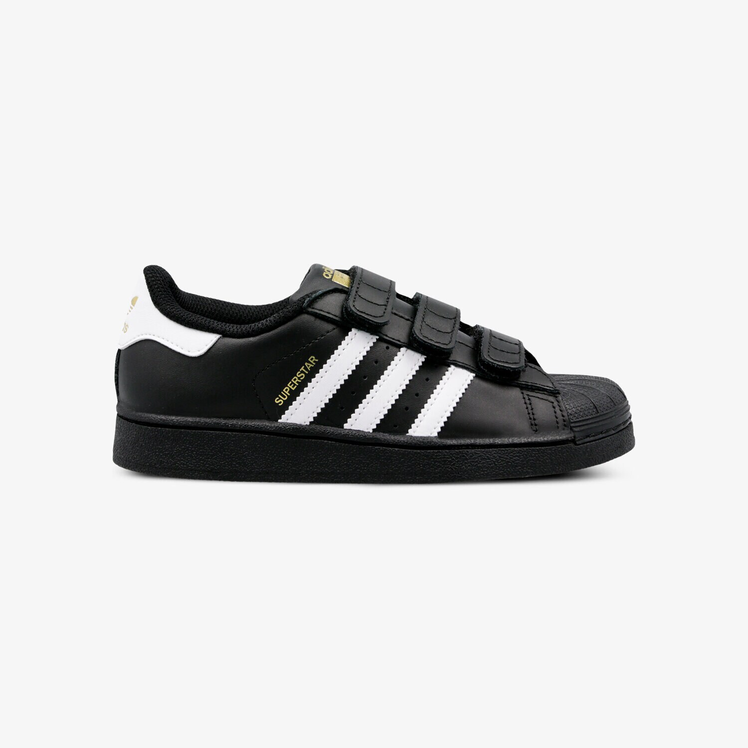Buty sneakersy dla dzieci ADIDAS SUPERSTAR CF C B26071 CZARNY