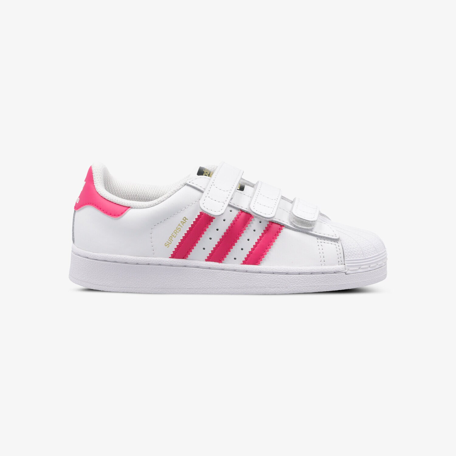 Buty sneakersy dla dzieci ADIDAS SUPERSTAR CF C B23665 BIAŁY
