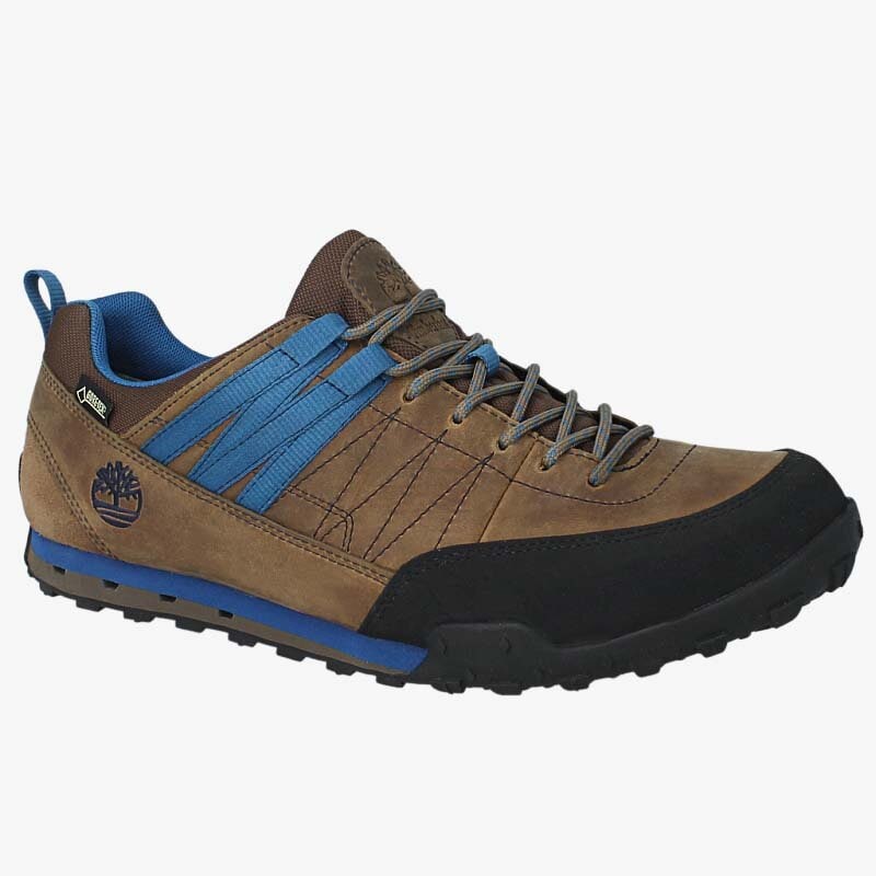 Buty sneakersy męskie TIMBERLAND GREELEY APPROACH LOW LEAT A14RQ BRĄZOWY