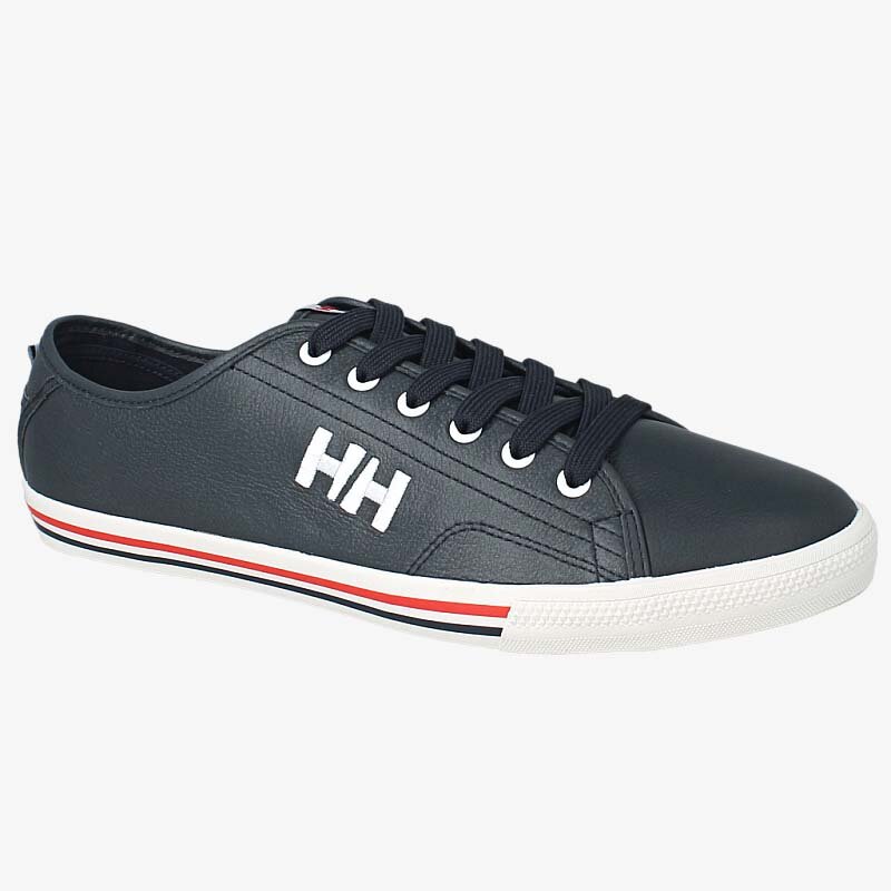 Buty sneakersy męskie HELLY HANSEN FJORD LEATHER 10946597 GRANATOWY