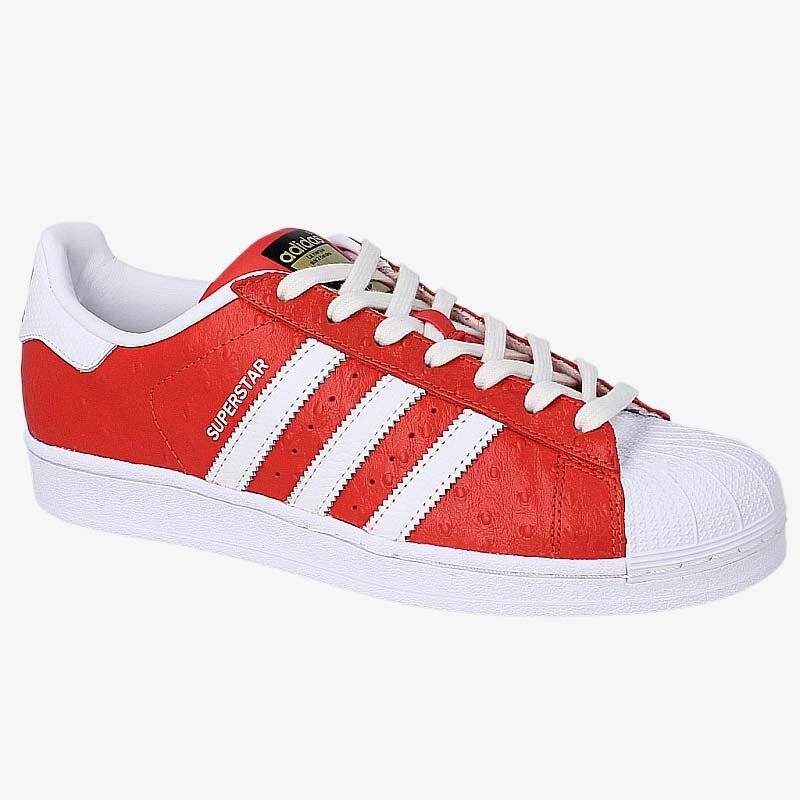 ADIDAS SUPERSTAR ANIMAL S75158 CZERWONY
