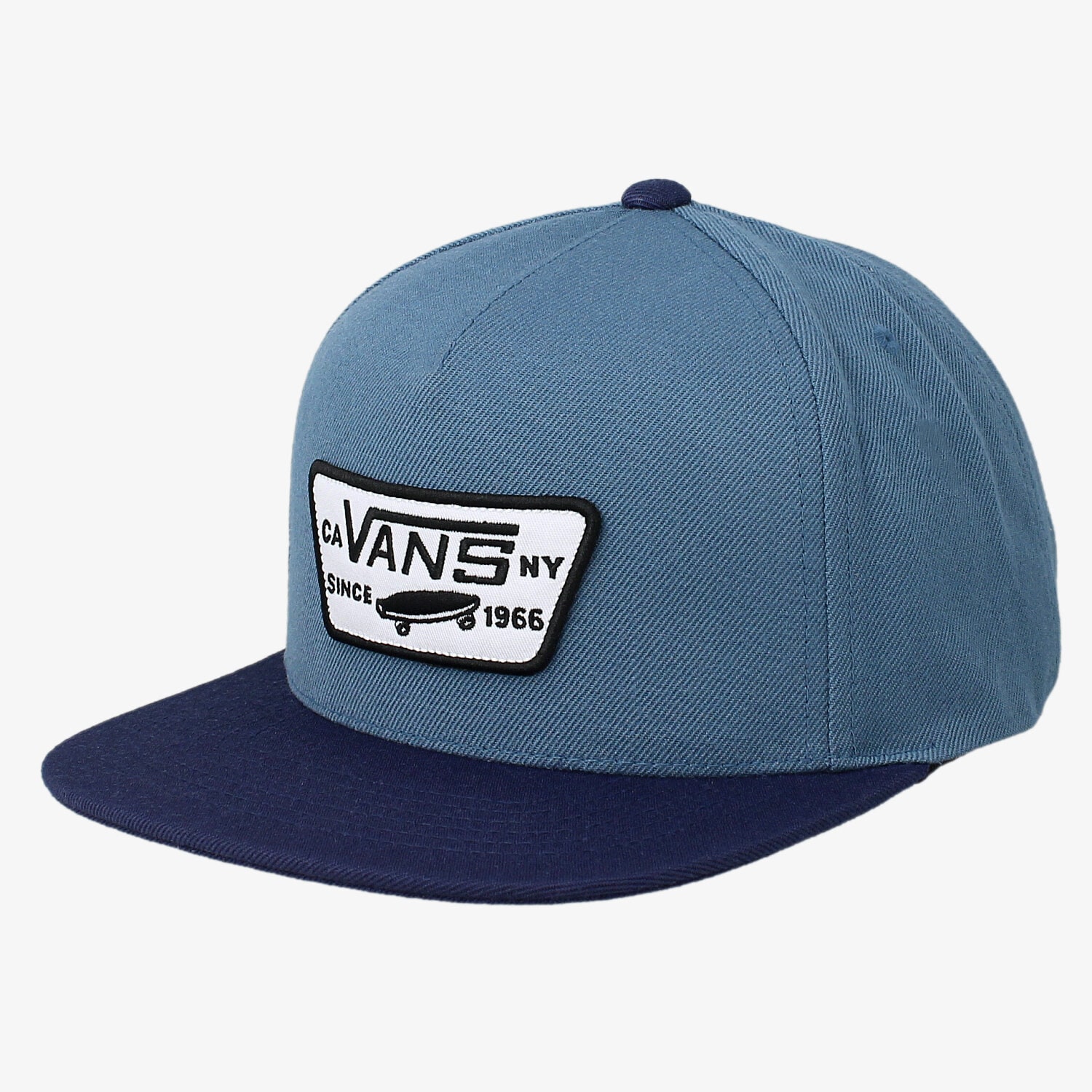 Czapka z daszkiem dla dzieci VANS CZAPKA FULL PATCH SNAPBACK BLUE VQPUJ1Q NIEBIESKI