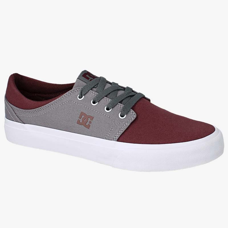 Buty sneakersy męskie DC TRASE TX ADYS300126OBL SZARY