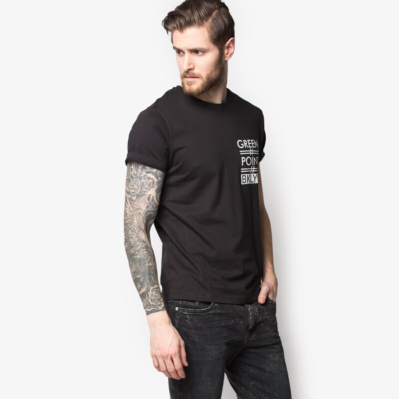 Koszulka, t-shirt sportowy męski CONFRONT T-SHIRT MIGAS CF16TSMPR012 CZARNY