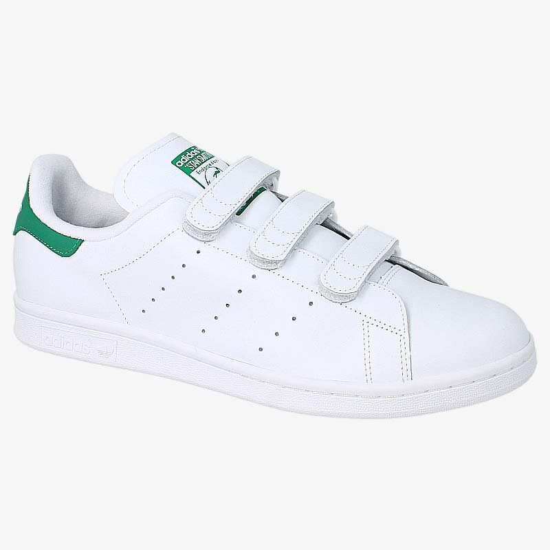 Buty sneakersy męskie ADIDAS STAN SMITH CF S75187 BIAŁY