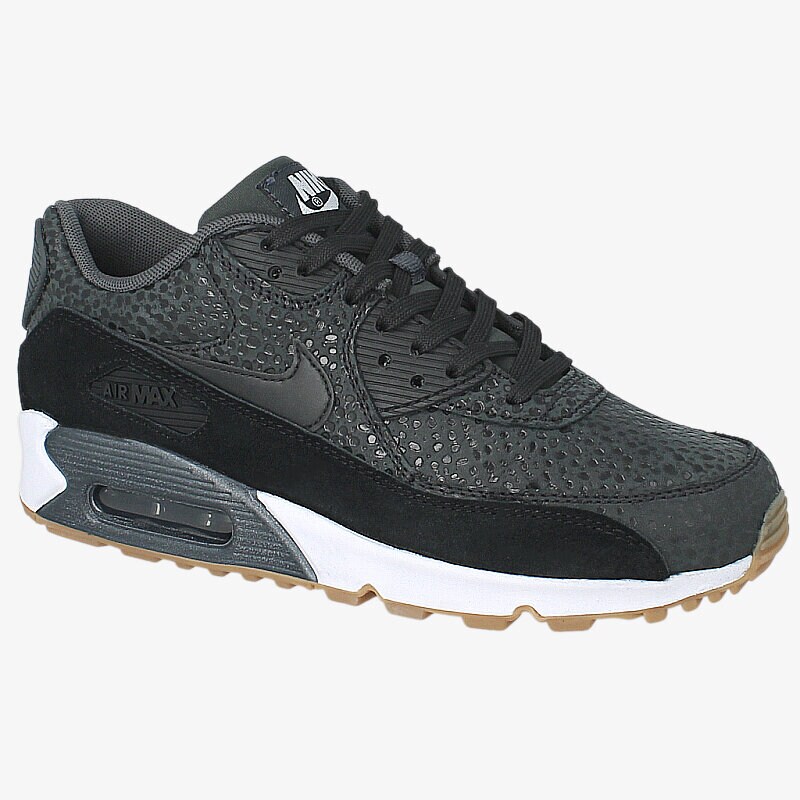 Buty sneakersy damskie NIKE WMNS AIR MAX 90 PREM 443817006 CZARNY