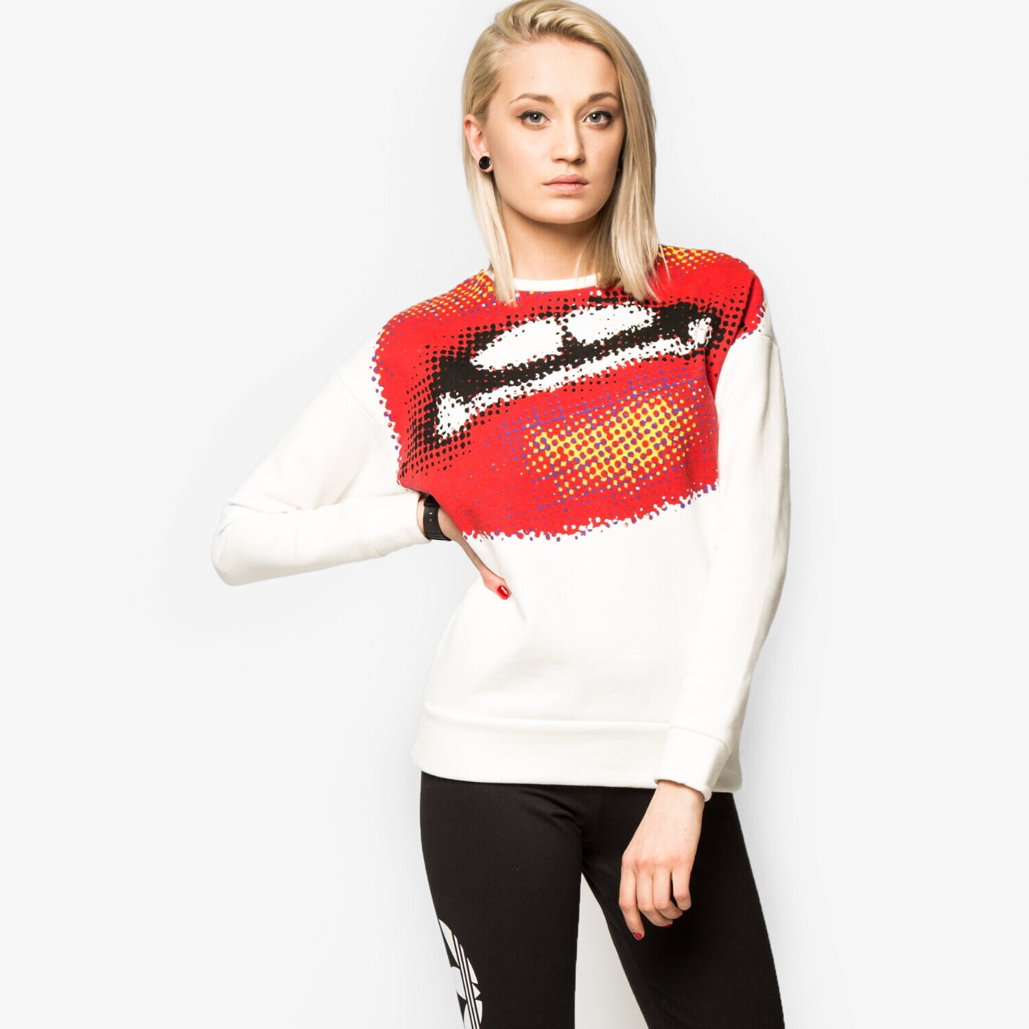 Bluza damska CONFRONT BLUZA HEKLA CF16BLD06001 BIAŁY
