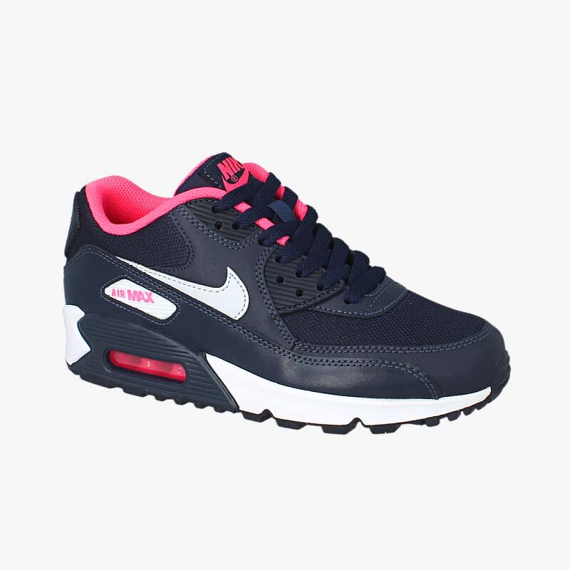 NIKE AIR MAX 90 MESH (GS) 724855400 GRANATOWY