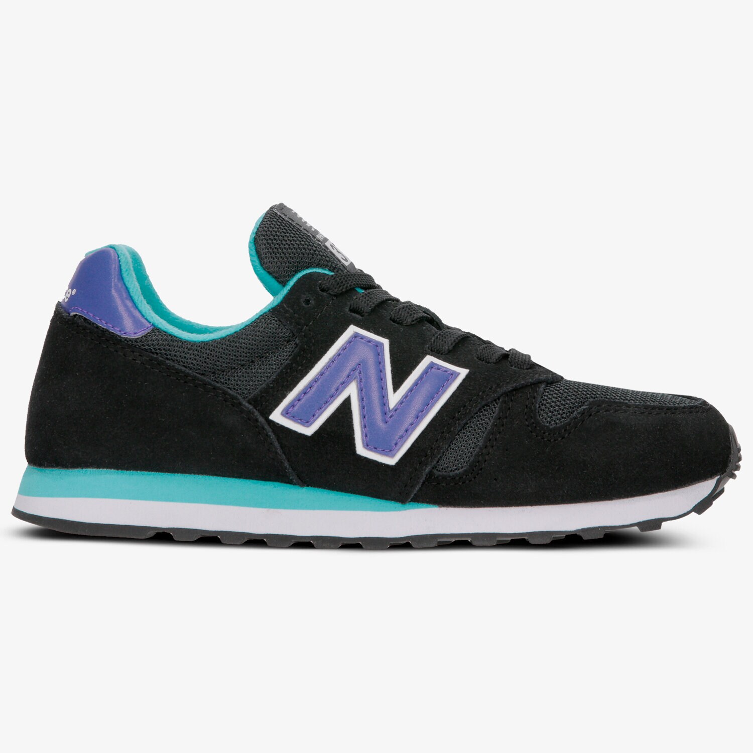Buty sneakersy damskie NEW BALANCE WL373BPG WL373BPG CZARNY