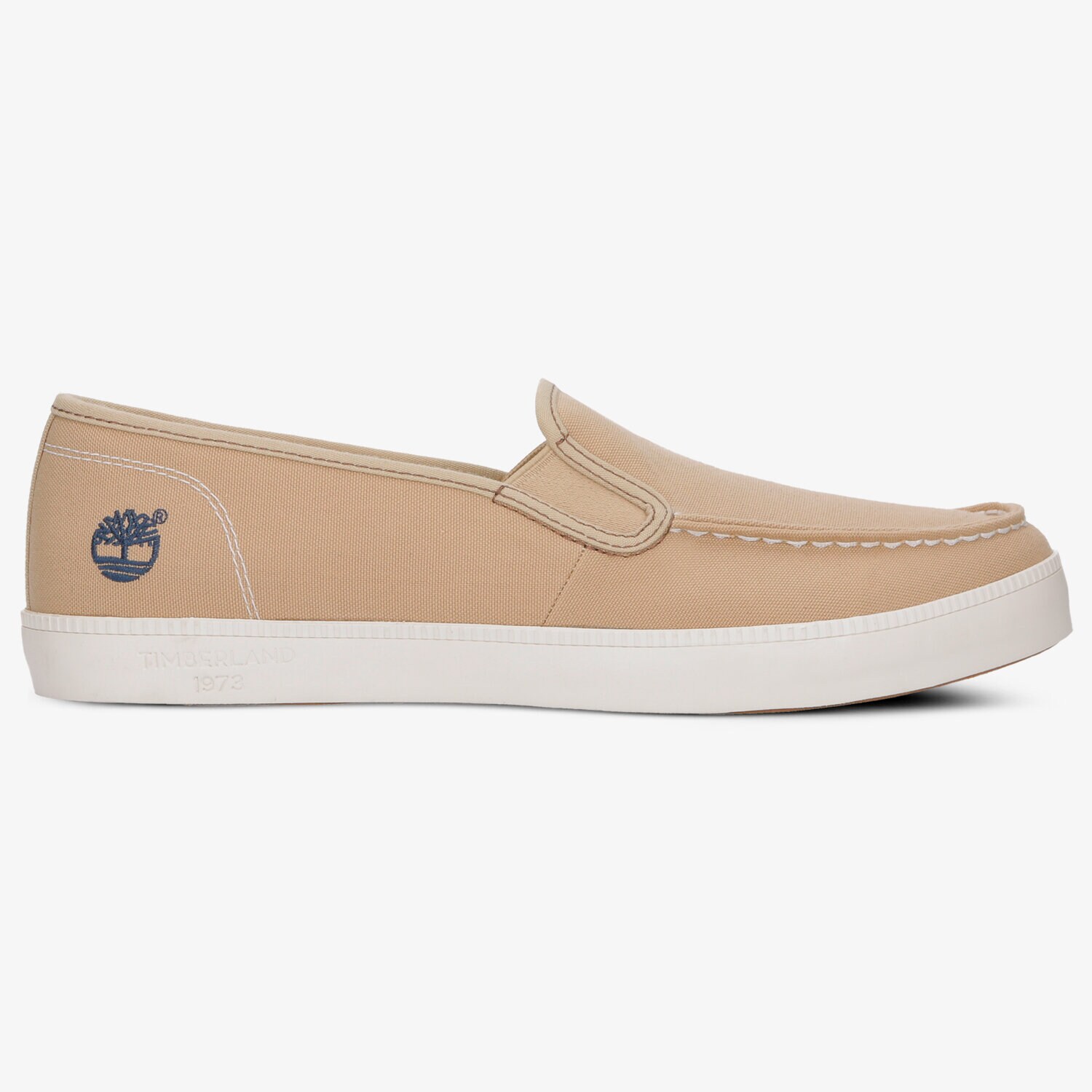 Buty męskie Casual TIMBERLAND NEWPORT BAY CANVAS MT SLIPON MTSLIPON A1567 BEŻOWY