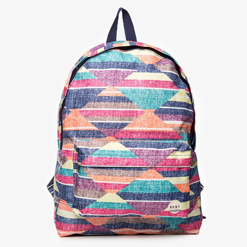Plecak damski sportowy ROXY PLECAK SUGAR BABY ERJBP03158NLE6 MULTICOLOR
