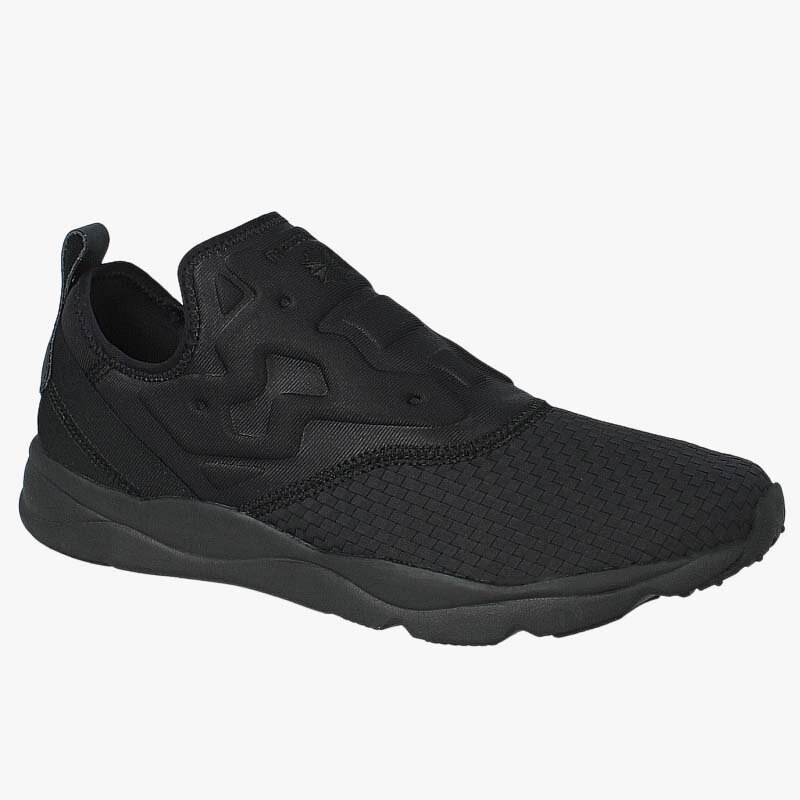 Buty sneakersy męskie REEBOK FURYLITE SLIP-ON WW V70817 CZARNY