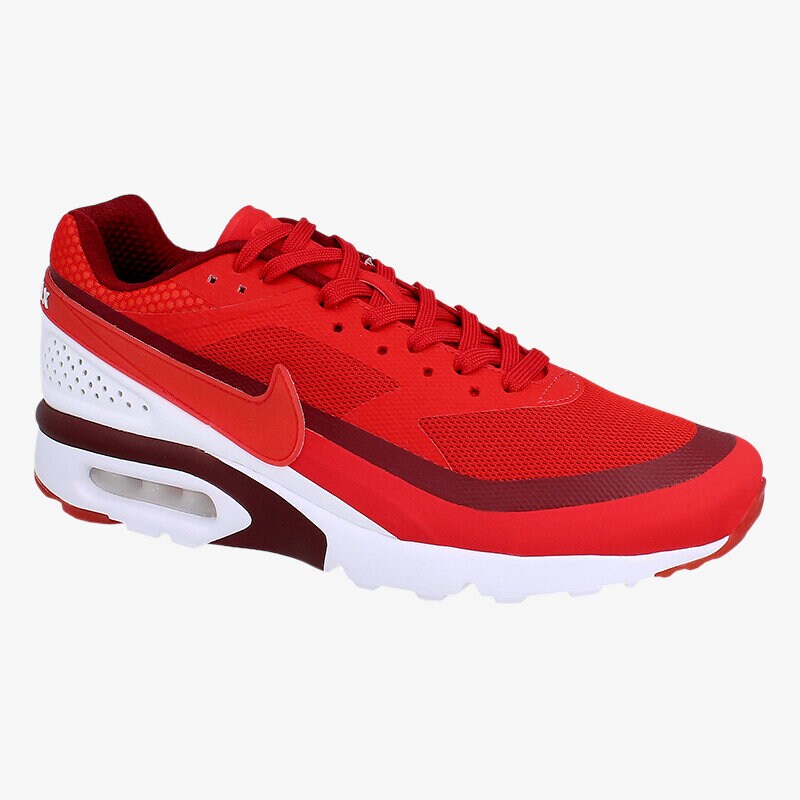 Buty sneakersy męskie NIKE AIR MAX BW 819475-616 CZERWONY