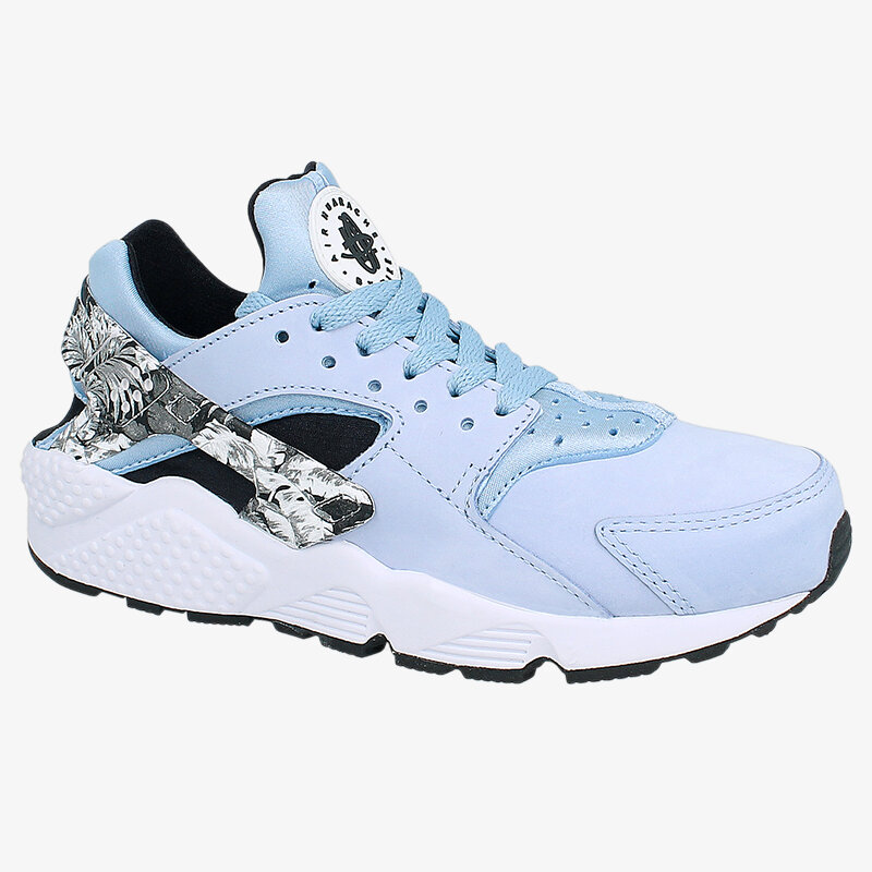 Buty sneakersy damskie NIKE W AIR HUARACHE RUN 704830401 NIEBIESKI