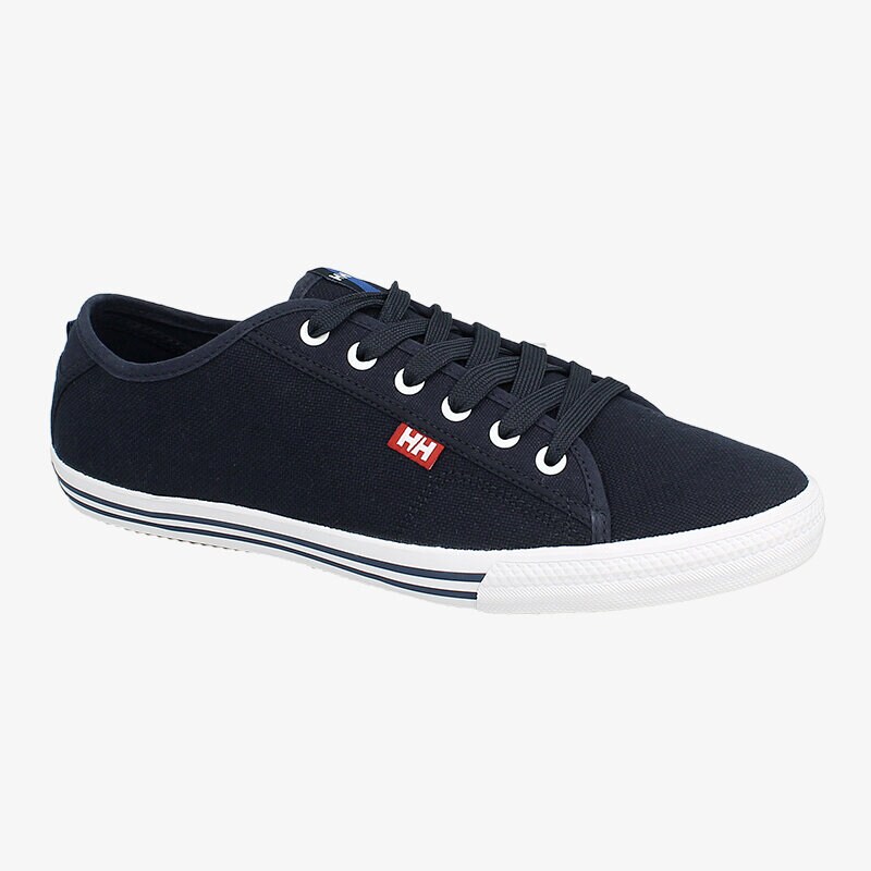 Buty sneakersy męskie HELLY HANSEN FJORD CANVAS 10772597 GRANATOWY