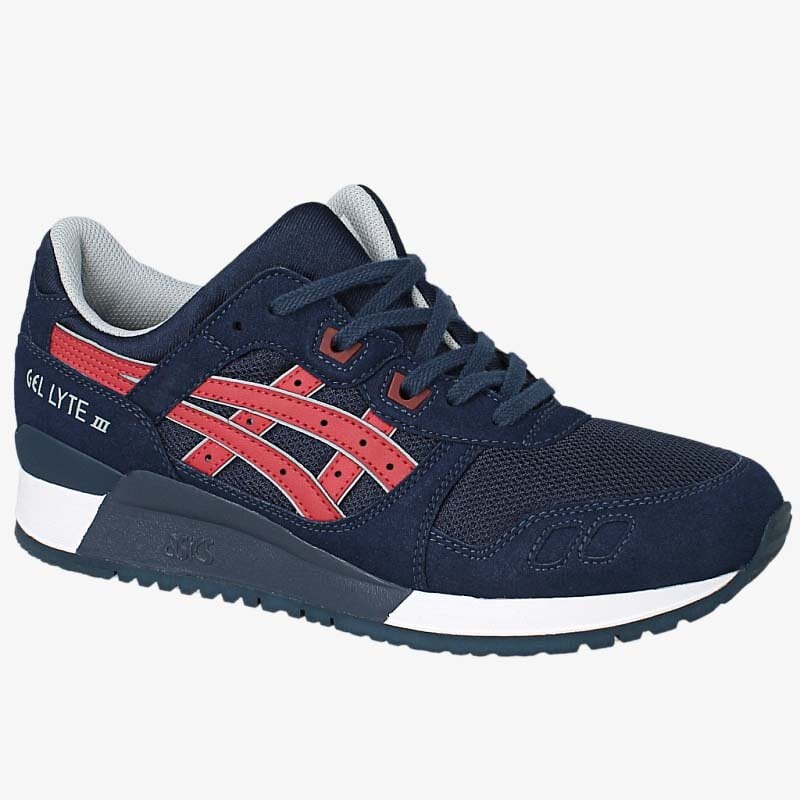 Buty sneakersy męskie ASICS GEL-LYTE III H6B1Y5025 GRANATOWY