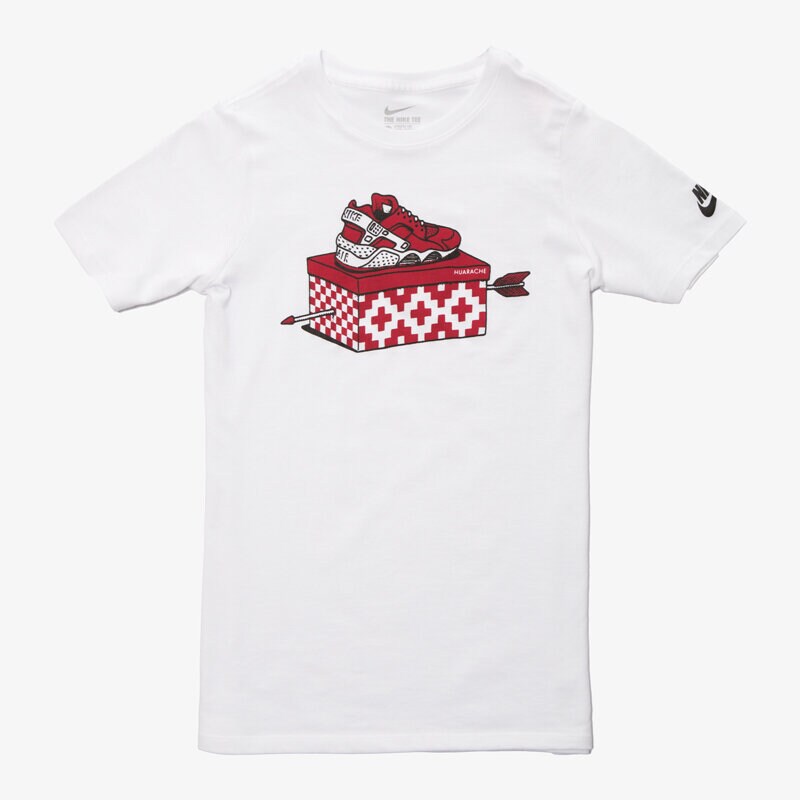 Koszulka, t-shirt dla dzieci NIKE T-SHIRT AM ULTRA PHOTO 836452101 BIAŁY