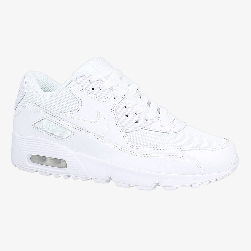 Buty sneakersy dla dzieci NIKE AIR MAX 90 MESH BG 833418-100 BIAŁY