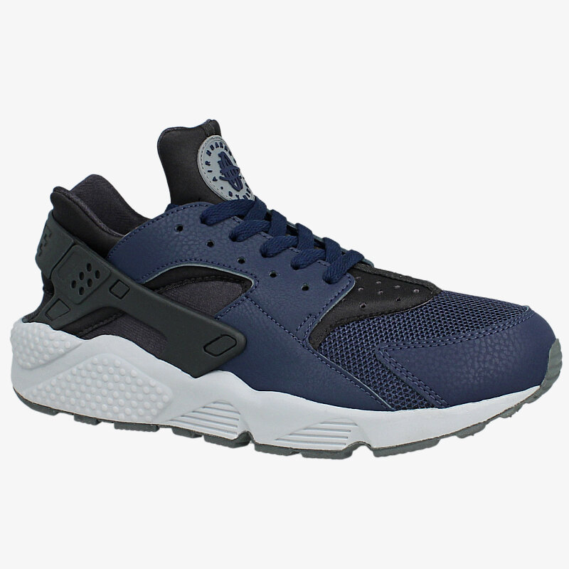 Buty sneakersy męskie NIKE AIR HUARACHE 318429409 GRANATOWY