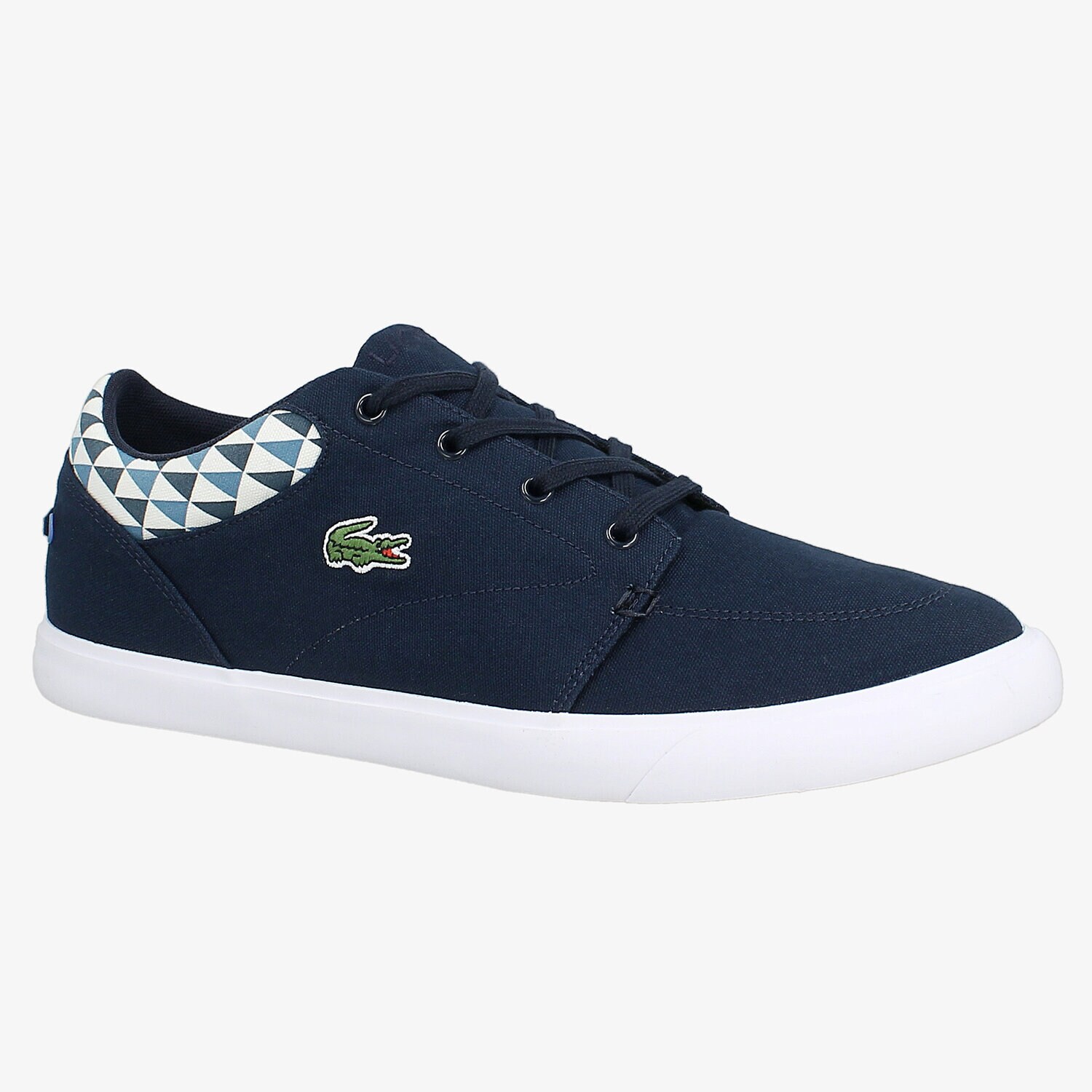 Buty sneakersy męskie LACOSTE BAYLISS 216 2 731SPM007895K GRANATOWY