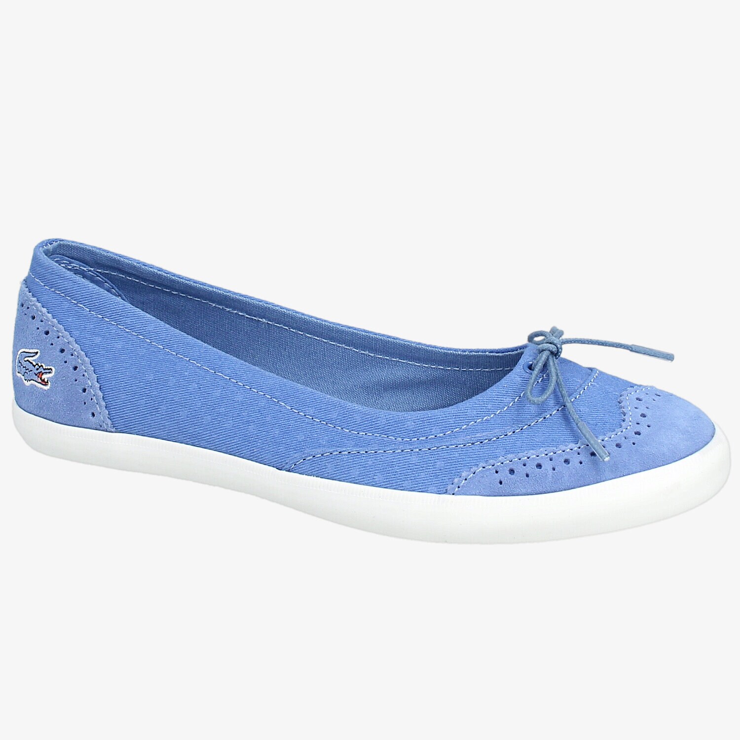 Buty sneakersy damskie LACOSTE LOXIA 216 1 731CAW0136125 NIEBIESKI