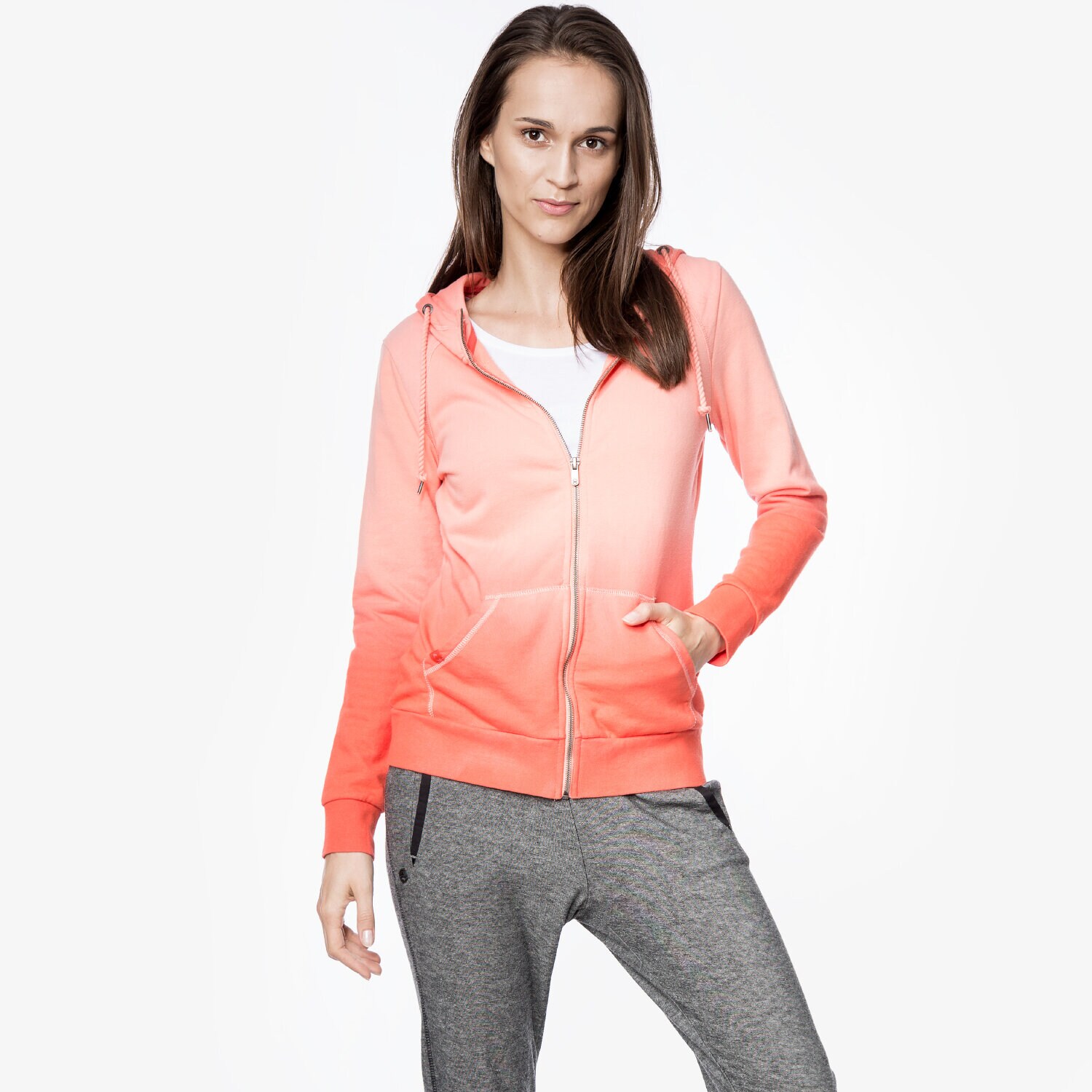 Bluza damska CONFRONT BLUZA KAMLA CFV16BLD02001 POMARAŃCZOWY