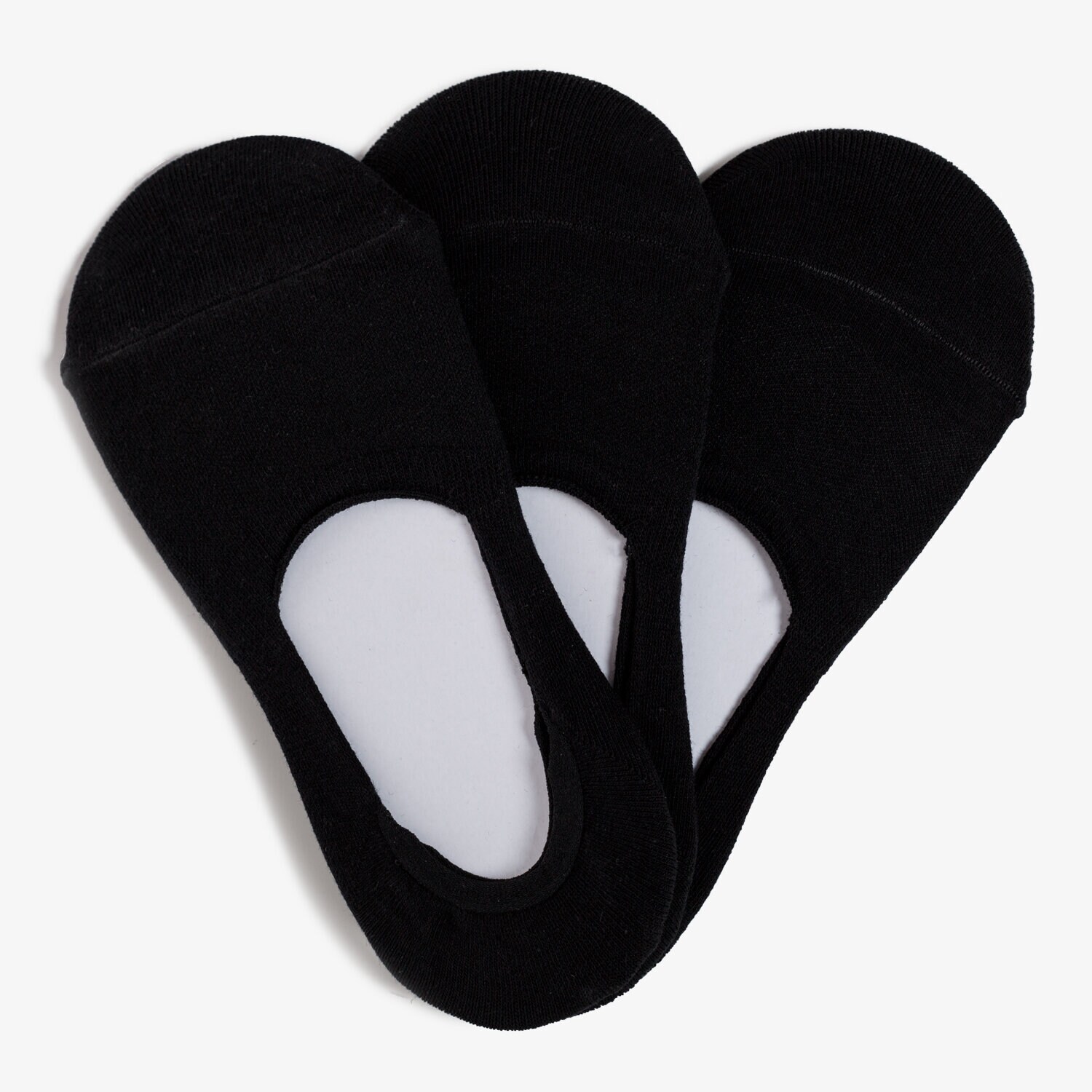 Skarpetki sportowe damskie SIZEER STOPKI FOOTIE 3PACK SI16FTD001B CZARNY