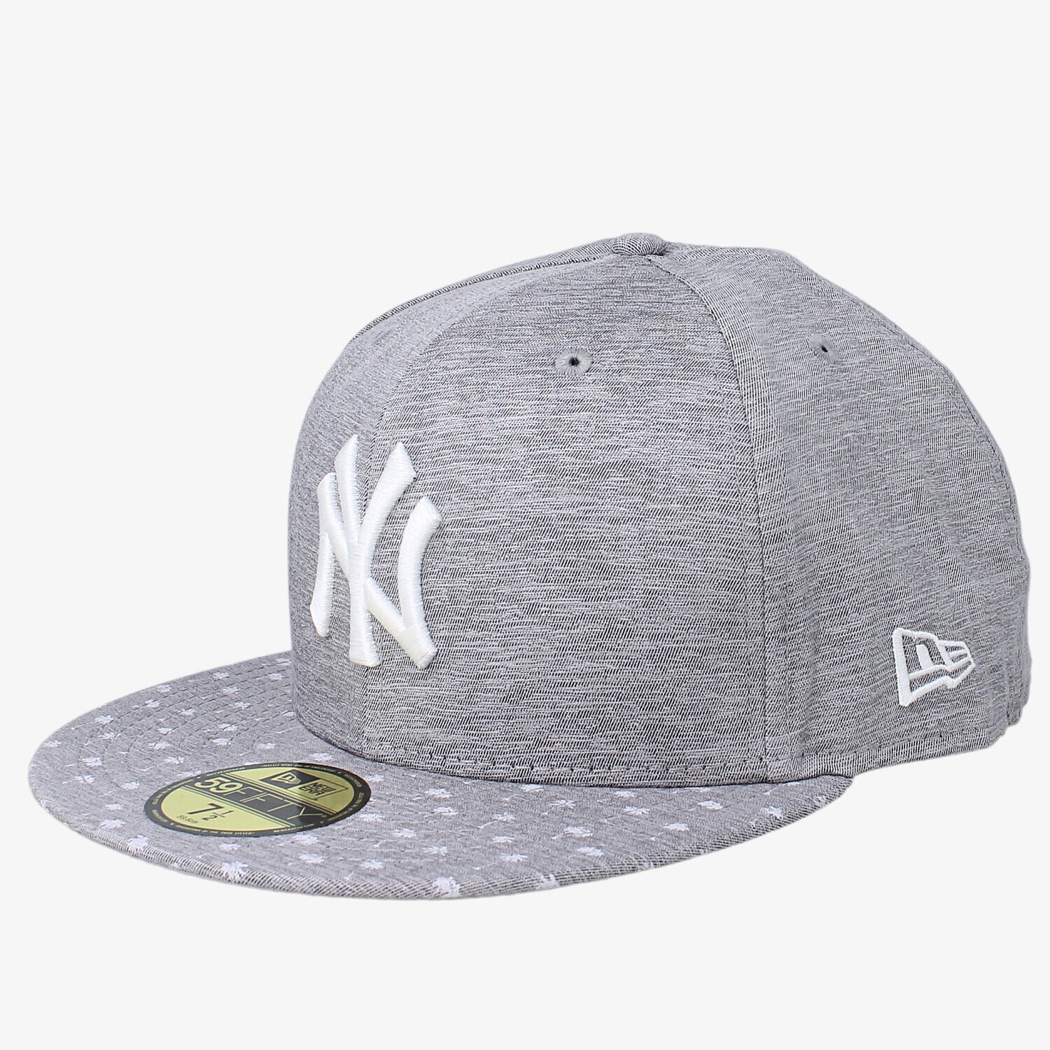 Czapka z daszkiem dla dzieci NEW ERA CZAPKA MICRO PALM NY YANKEES BLK/WHT 80258951 SZARY