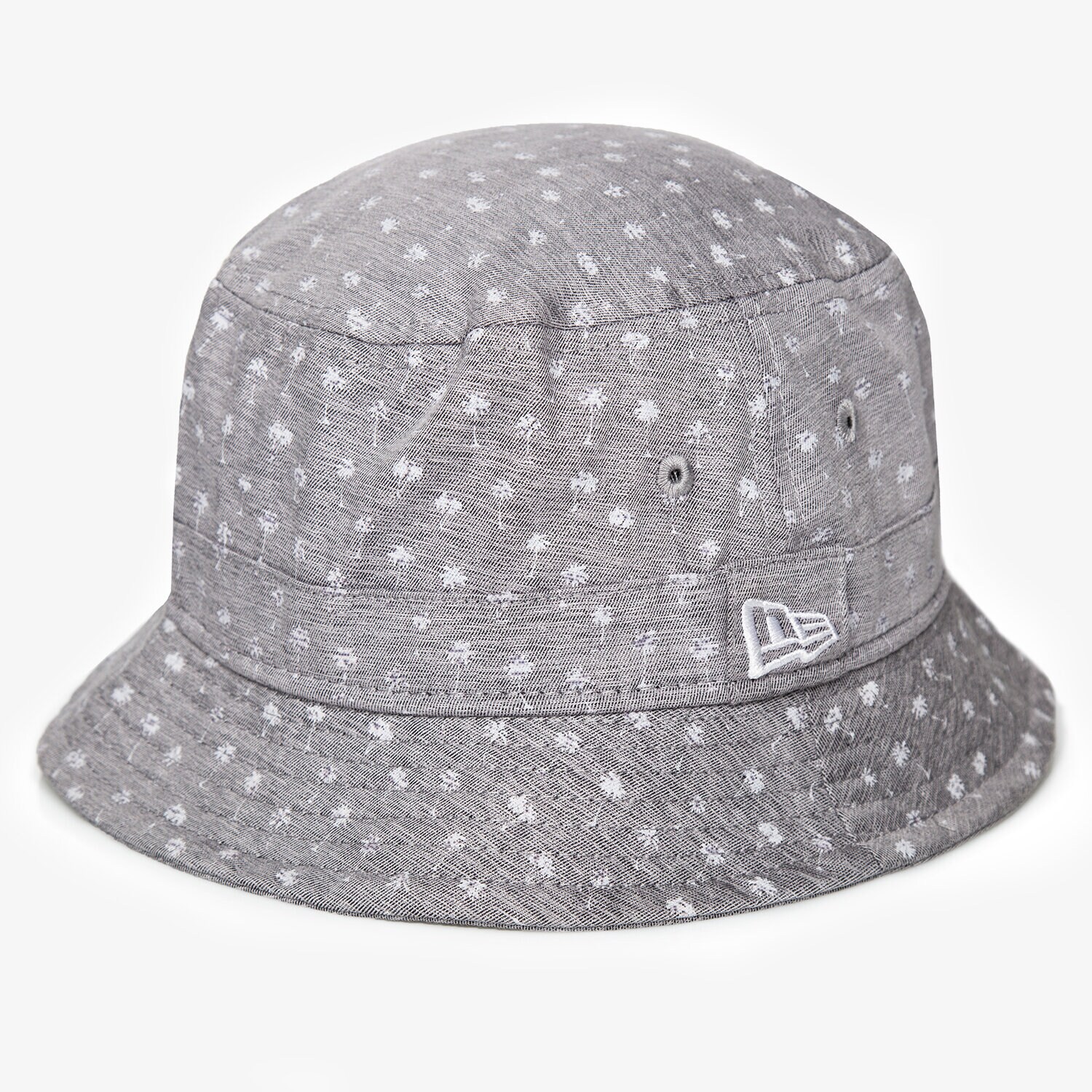 NEW ERA KAPELUSZ MICRO PALM BUCKET NE BLK/WHT 80259017 SZARY