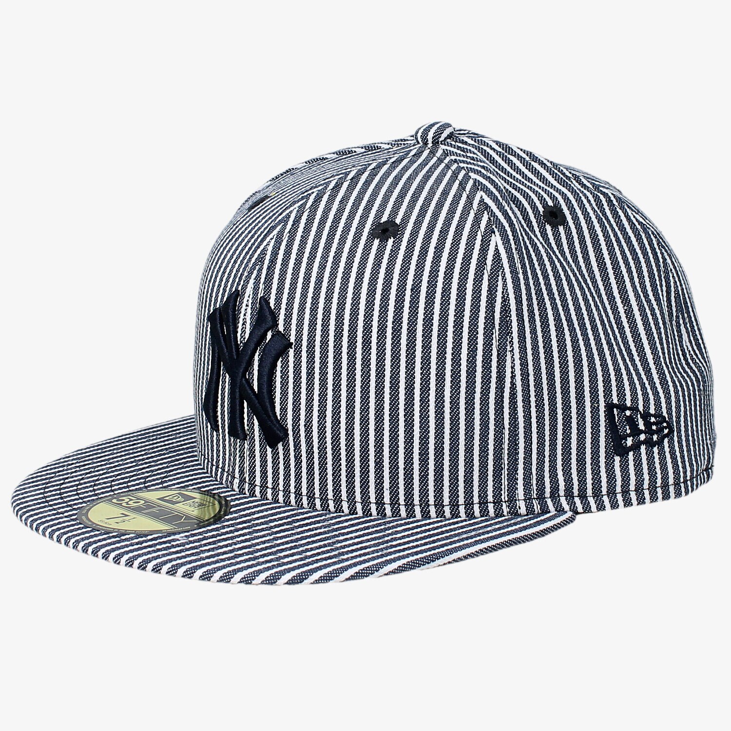 Czapka z daszkiem dla dzieci NEW ERA CZAPKA PINSTRIPE NY YANKEES NAV/WHT 80258931 GRANATOWY