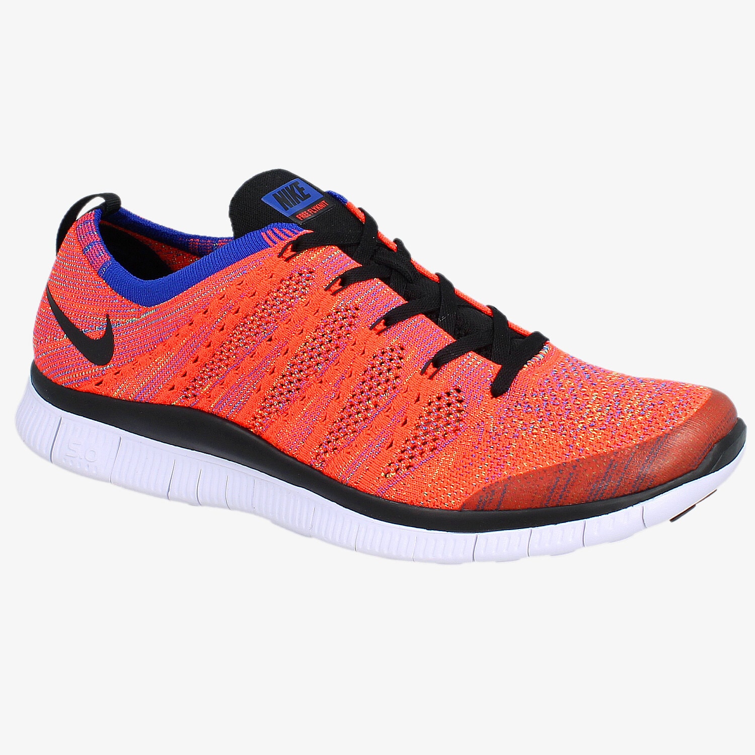 Buty sneakersy męskie NIKE FREE FLYKNIT NSW 599459601 POMARAŃCZOWY