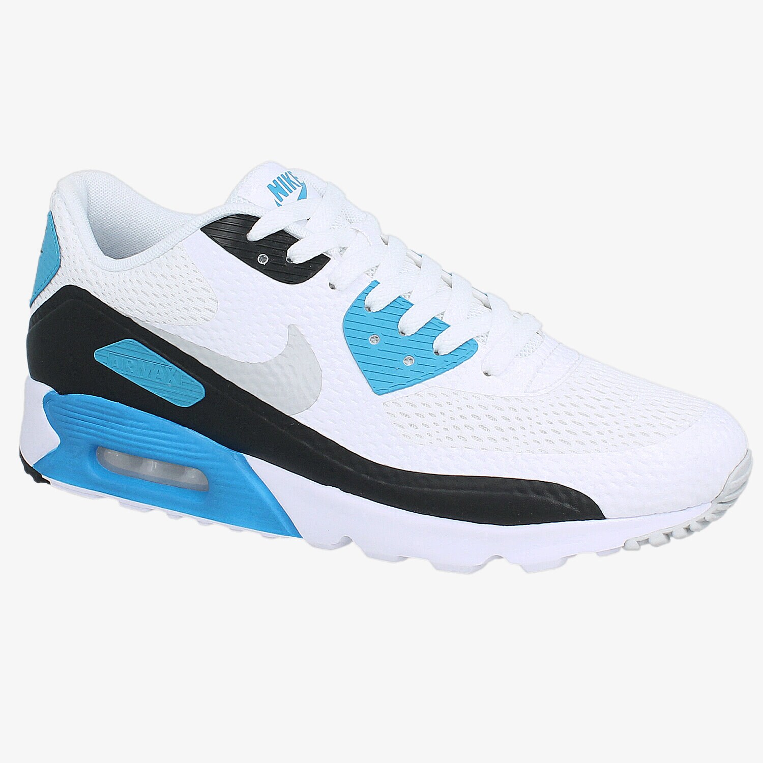 Buty sneakersy męskie NIKE AIR MAX 90 ULTRA ESS 819474101 BIAŁY