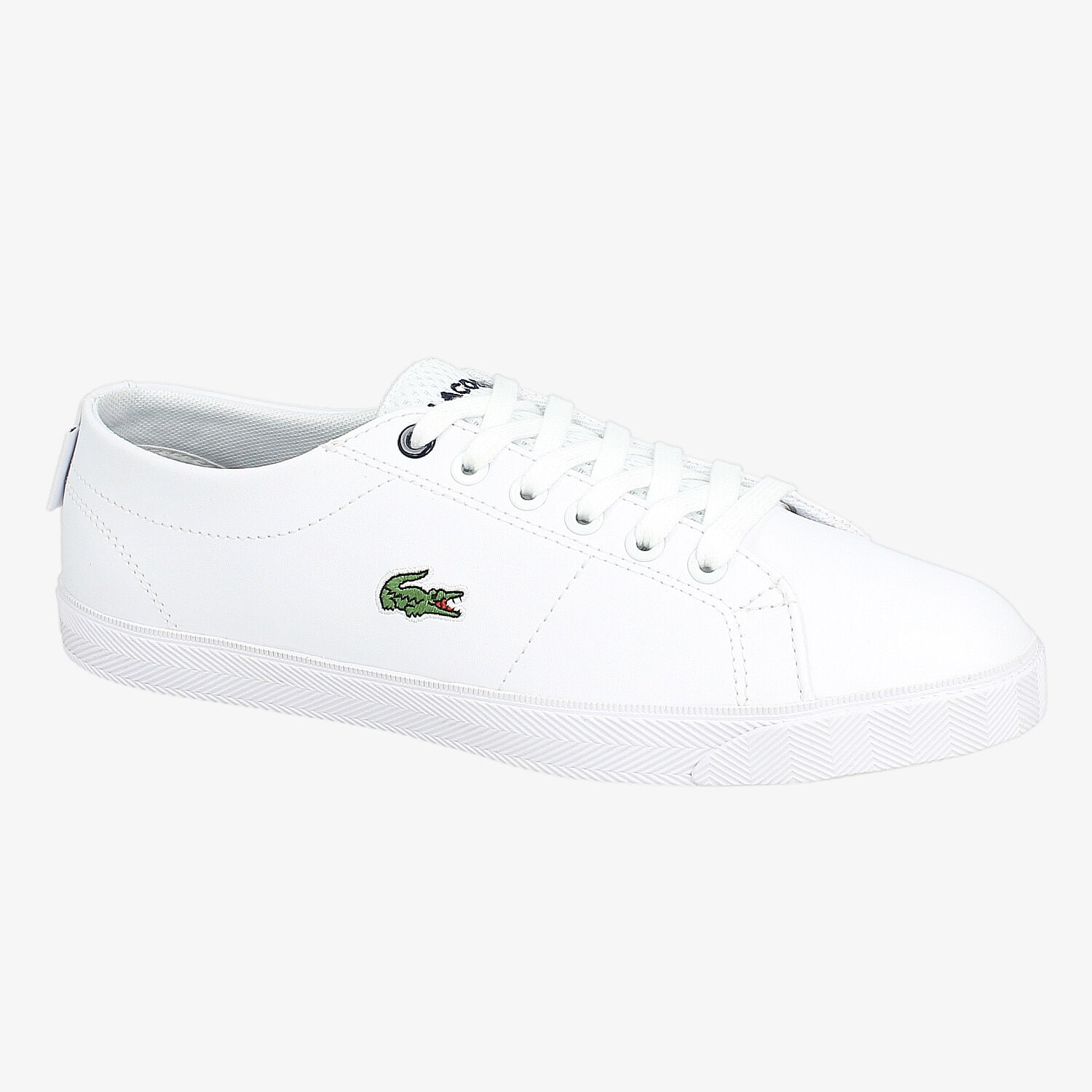 Buty sneakersy dla dzieci LACOSTE MARCEL LACE 216 2 731SPJ0028001 BIAŁY