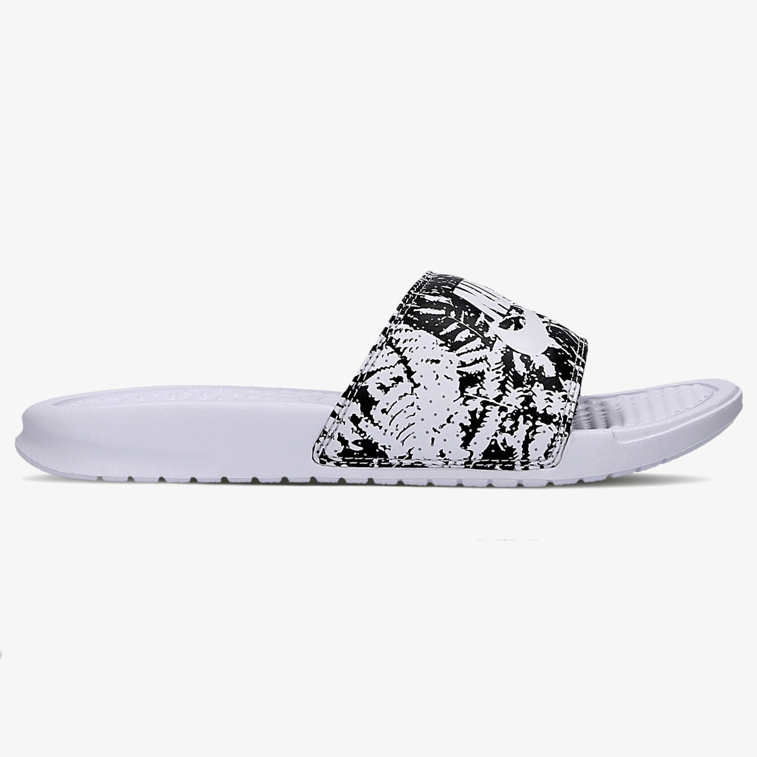 Klapki damskie NIKE WMNS BENASSI JDI PRINT 618919111 BIAŁY