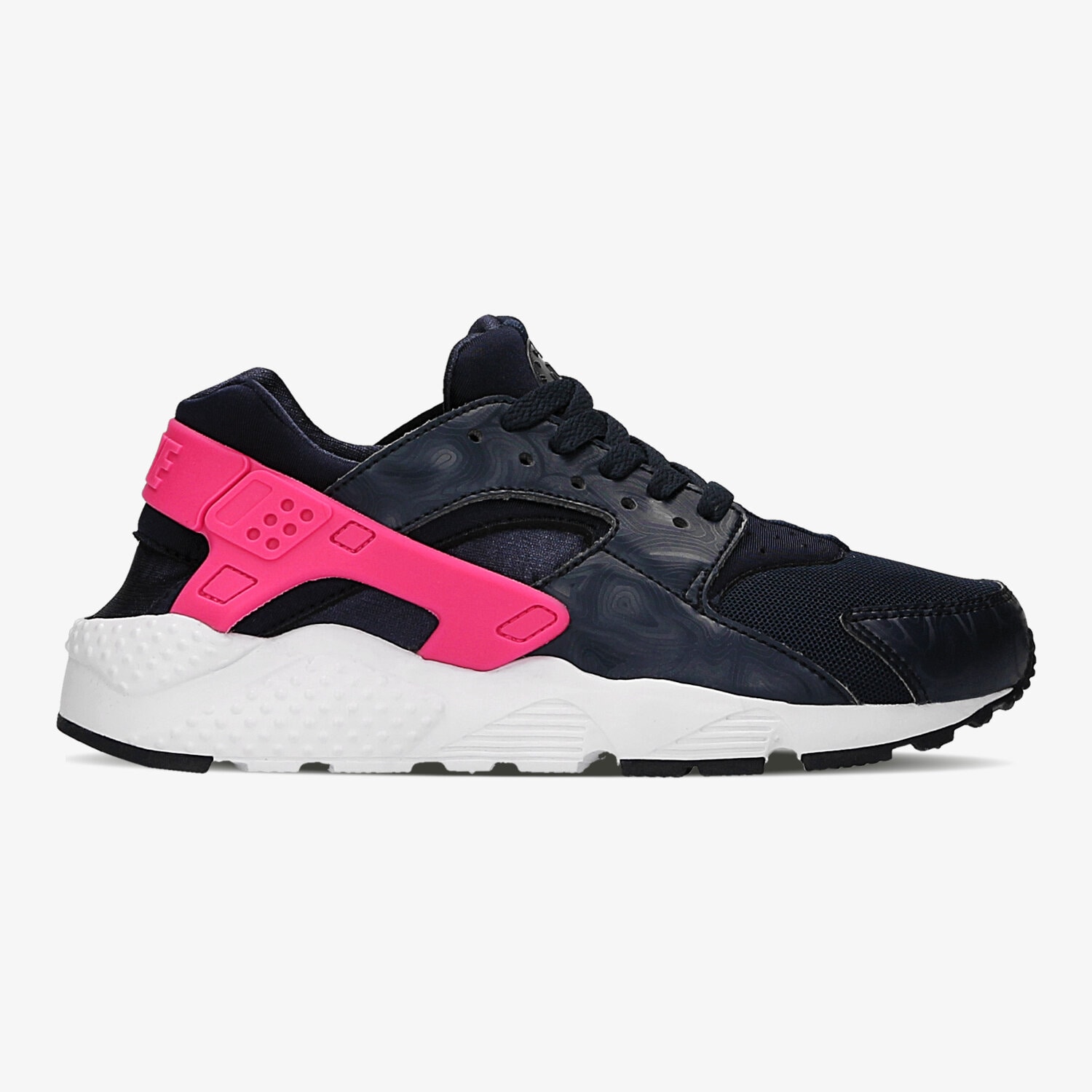 NIKE HUARACHE RUN (GS) 654280406 CZARNY