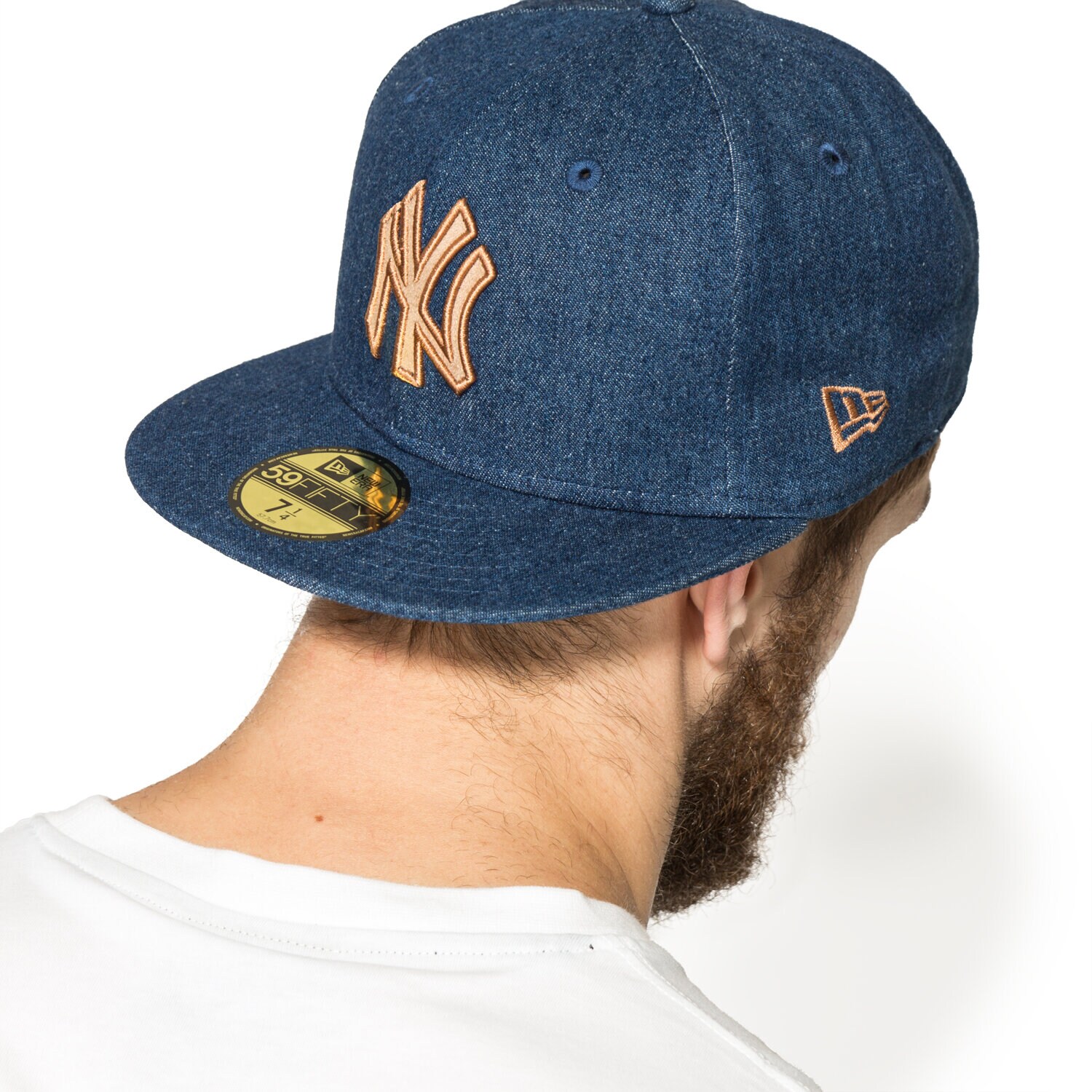 Czapka z daszkiem dla dzieci NEW ERA CZAPKA RUSTIC NY YANKEES NAV//BRN 80259284 GRANATOWY