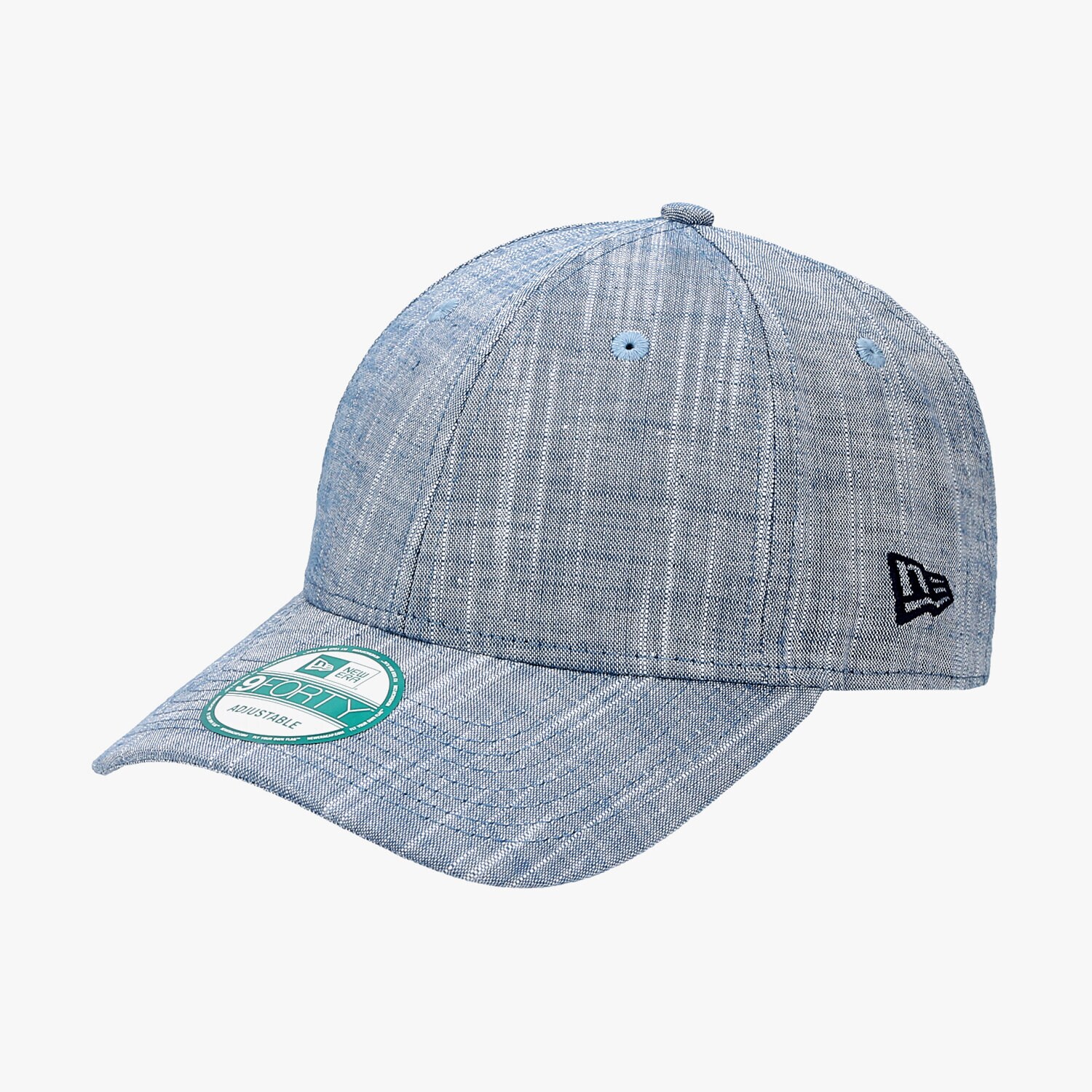 Czapka z daszkiem dla dzieci NEW ERA CZAPKA CHAMBRAY STRAP NE ROYAL 80259261 NIEBIESKI