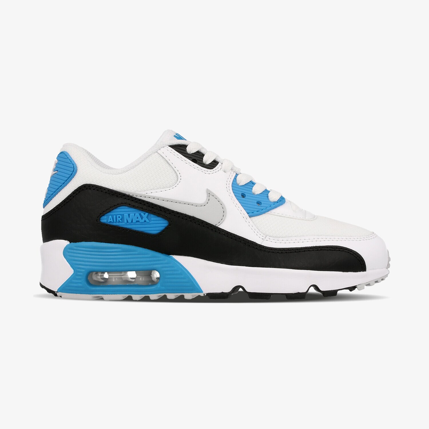 NIKE AIR MAX 90 MESH (GS) 833418101 BIAŁY
