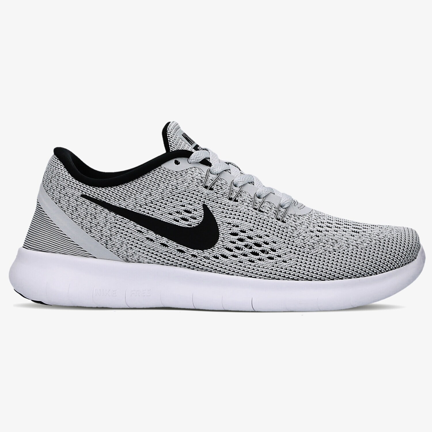 Buty sneakersy damskie NIKE WMNS FREE RUN 831509101 SZARY