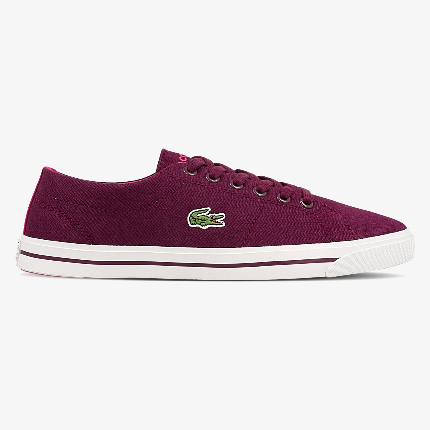 Buty sneakersy dla dzieci LACOSTE MARCEL 316 2 732SPJ0105R56 BORDOWY