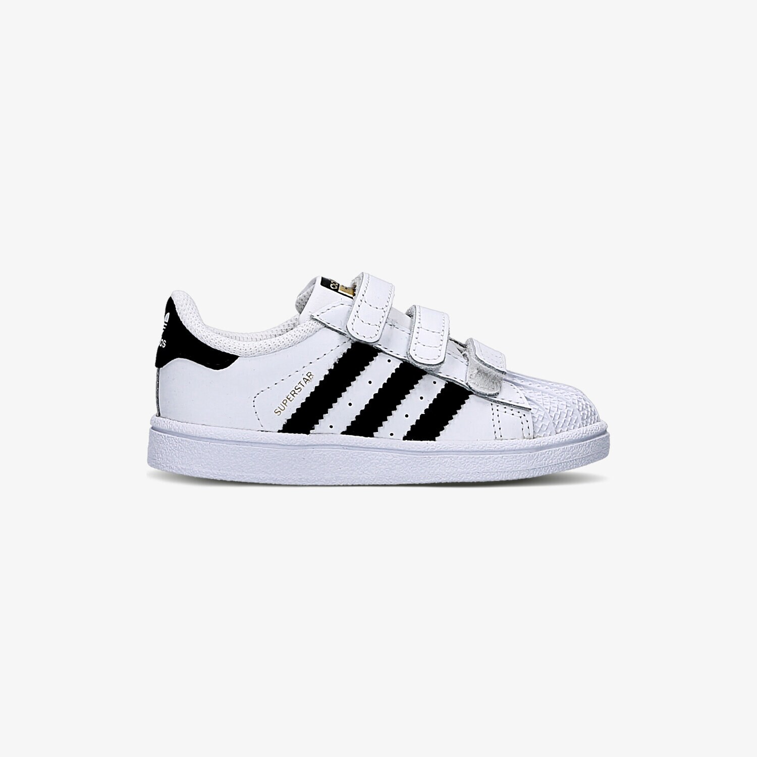 Buty sneakersy dla dzieci ADIDAS SUPERSTAR FOUNDATION CF I B23637 BIAŁY