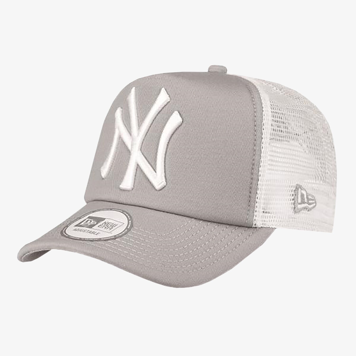Czapka z daszkiem dla dzieci NEW ERA CZAPKA CLEAN TRUCKER NY YANKEES 10531937 SZARY