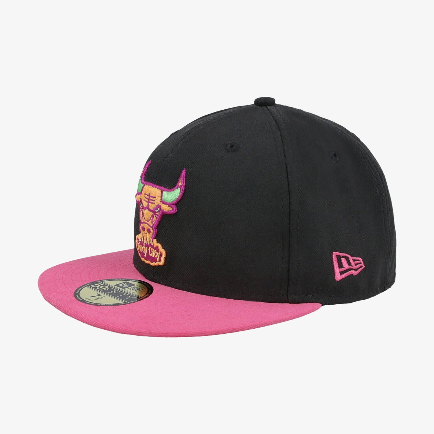 Czapka z daszkiem dla dzieci NEW ERA CZAPKA NEONCROWN CHICAGO BULLS 80000876 CZARNY