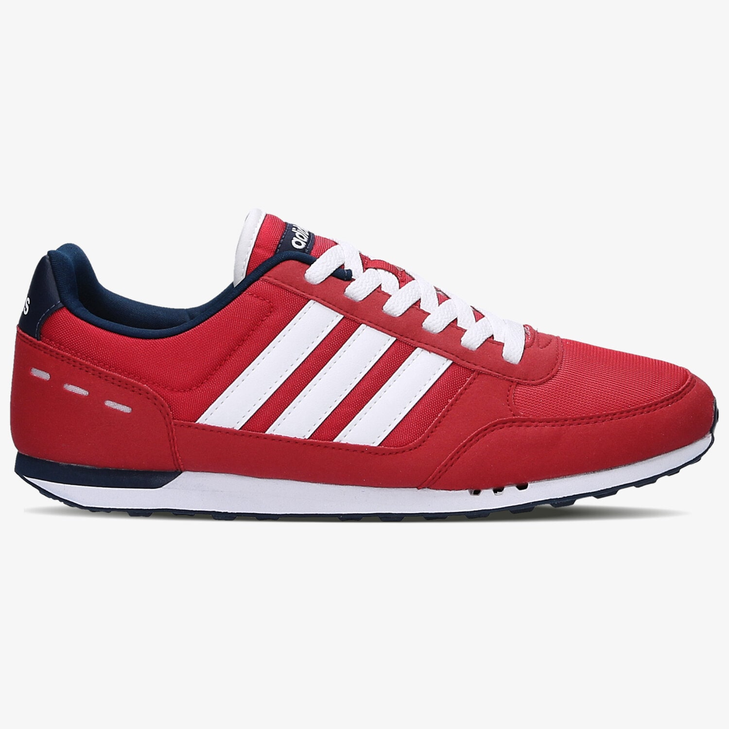 Buty sneakersy męskie ADIDAS NEO CITY RACER AW4670 CZERWONY