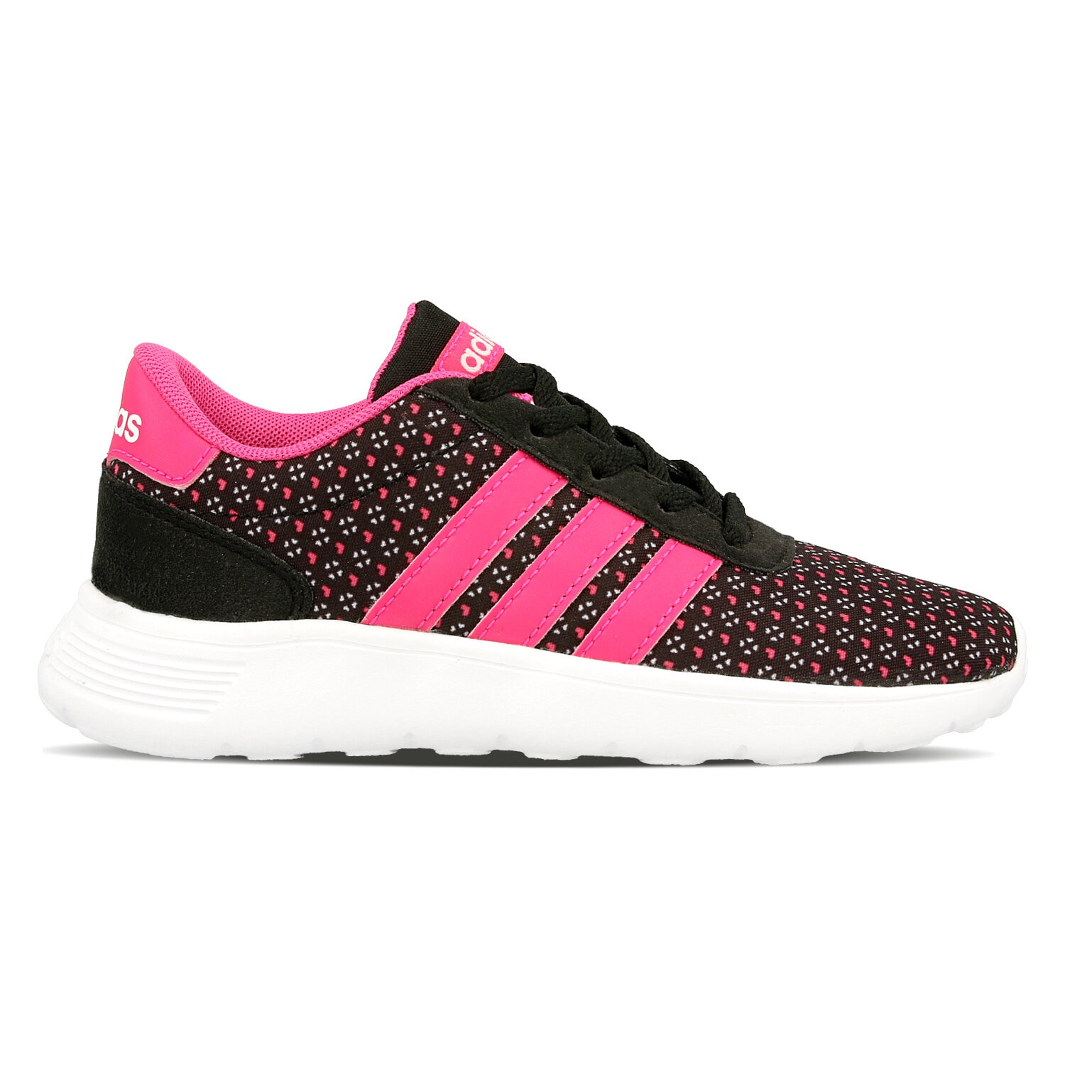 Buty sneakersy dla dzieci ADIDAS LITE RACER K AW5122 CZARNY