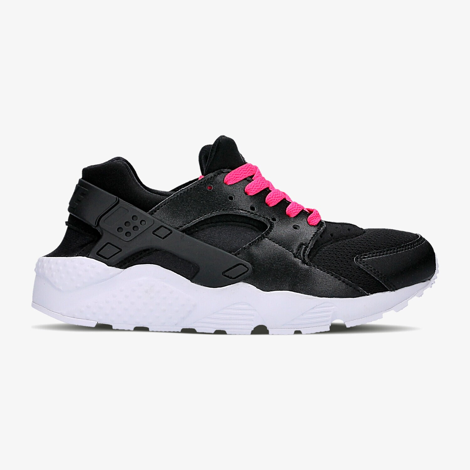NIKE HUARACHE RUN (GS) 654280007 CZARNY