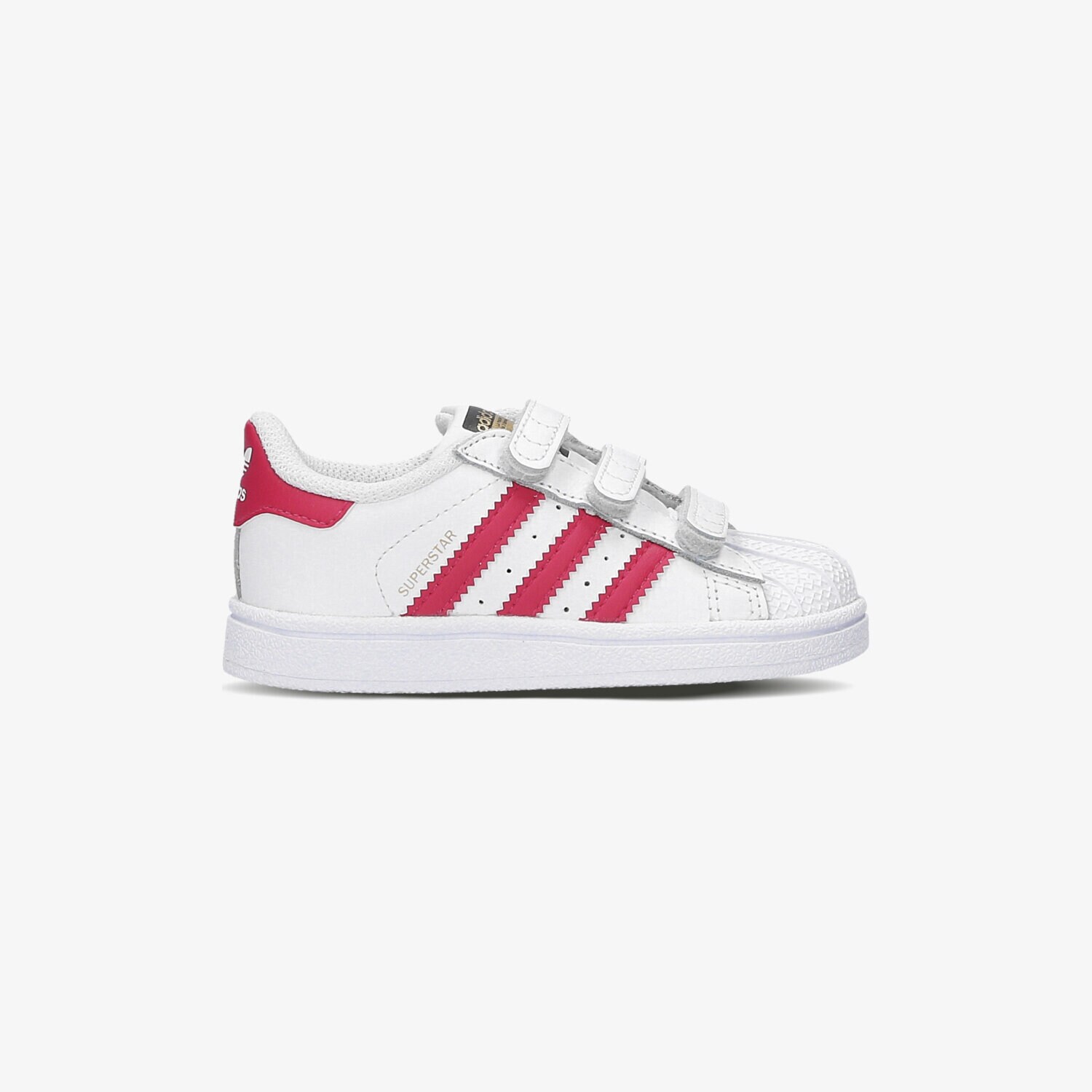 Buty sneakersy dla dzieci ADIDAS SUPERSTAR CF I  B23639 BIAŁY