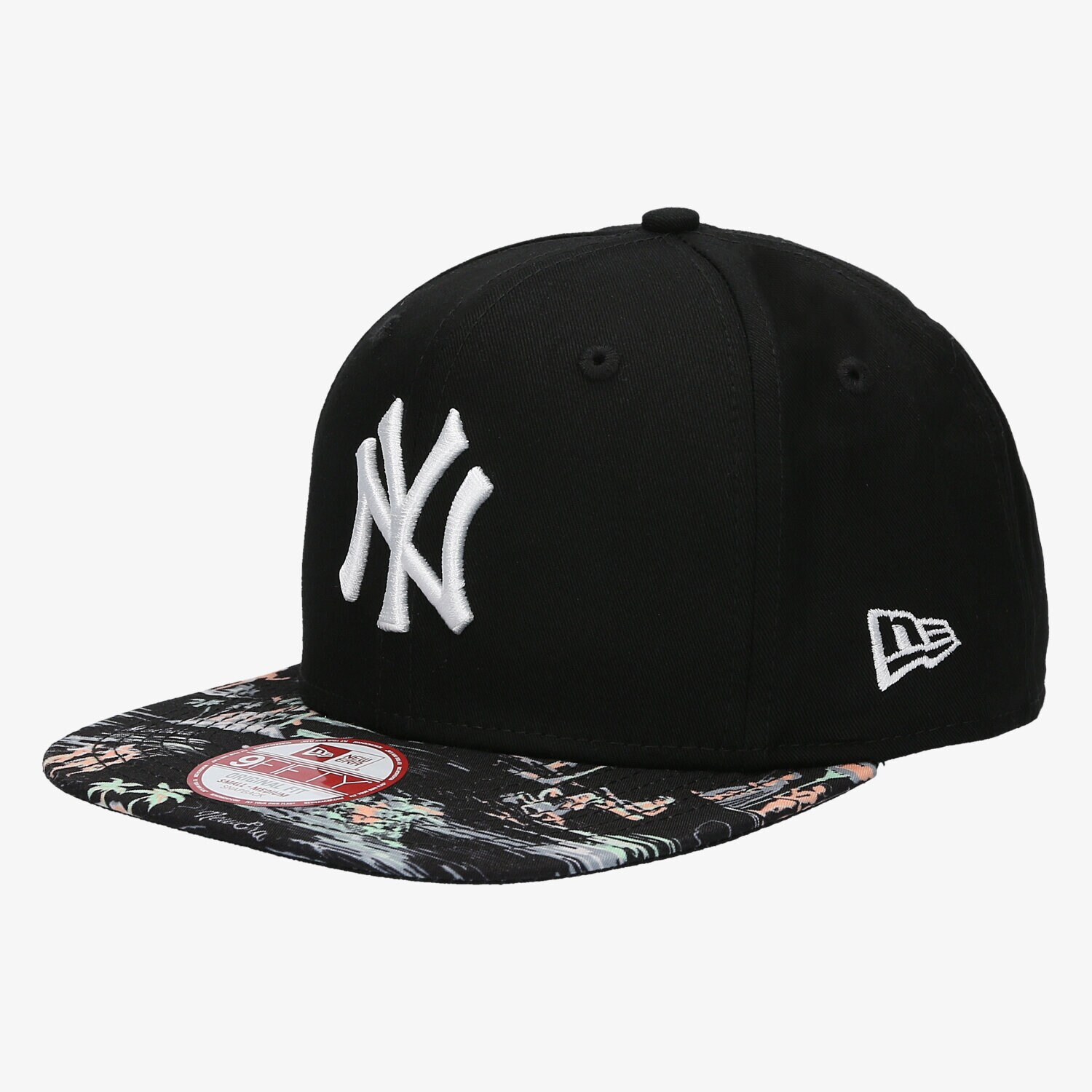 Czapka z daszkiem dla dzieci NEW ERA CZAPKA OFFSHORE VISOR NY YANKEES MULTI 80337456 CZARNY
