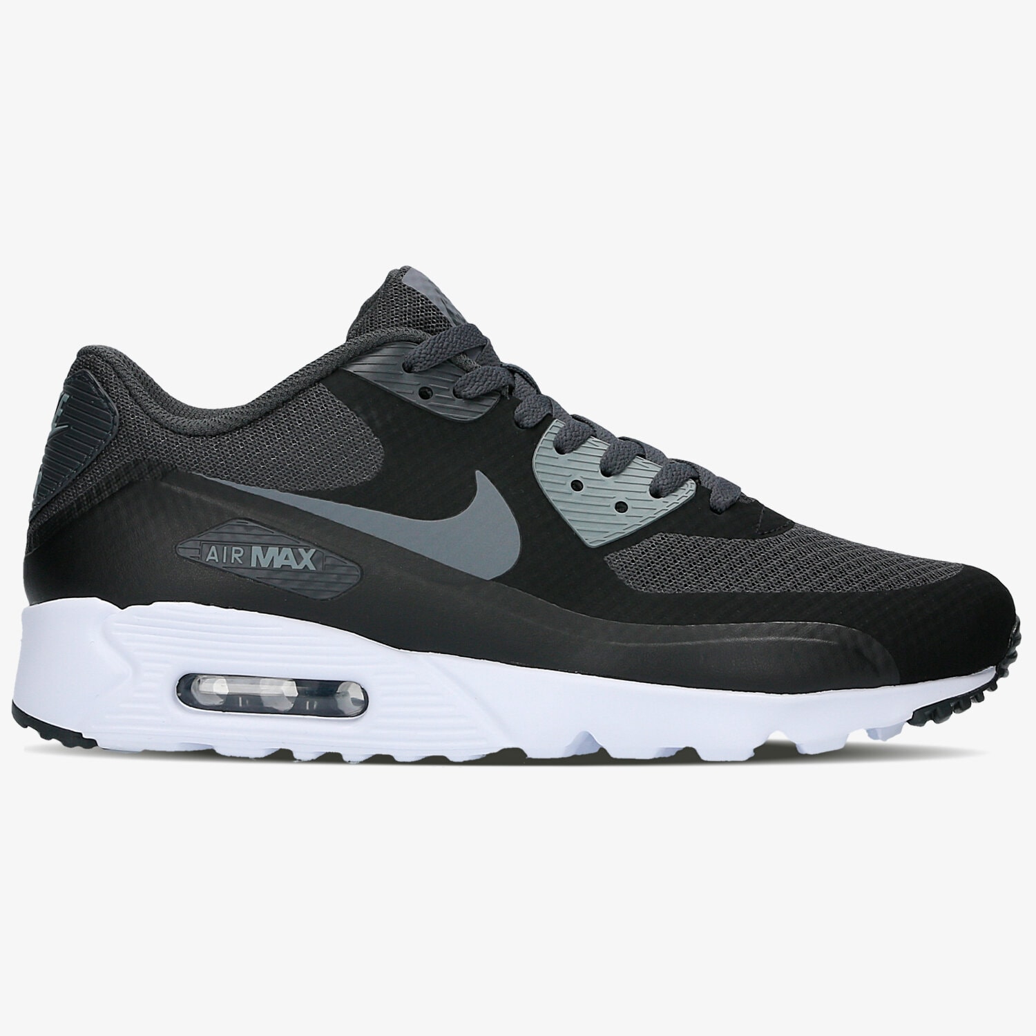 Buty sneakersy męskie NIKE AIR MAX 90 ULTRA 819474003 CZARNY
