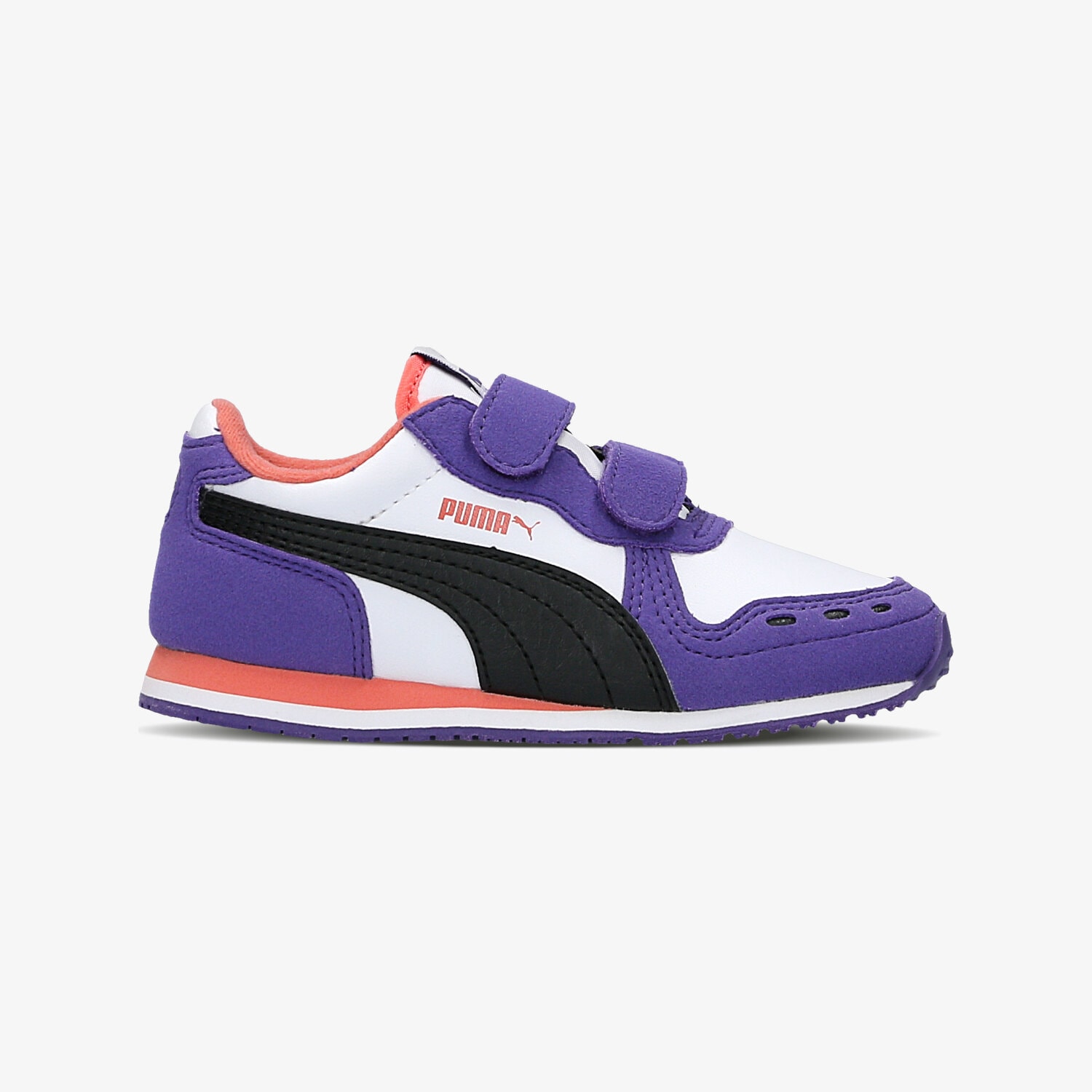 Buty sneakersy dla dzieci PUMA CABANA RACER SL V PS 36073245 FIOLETOWY